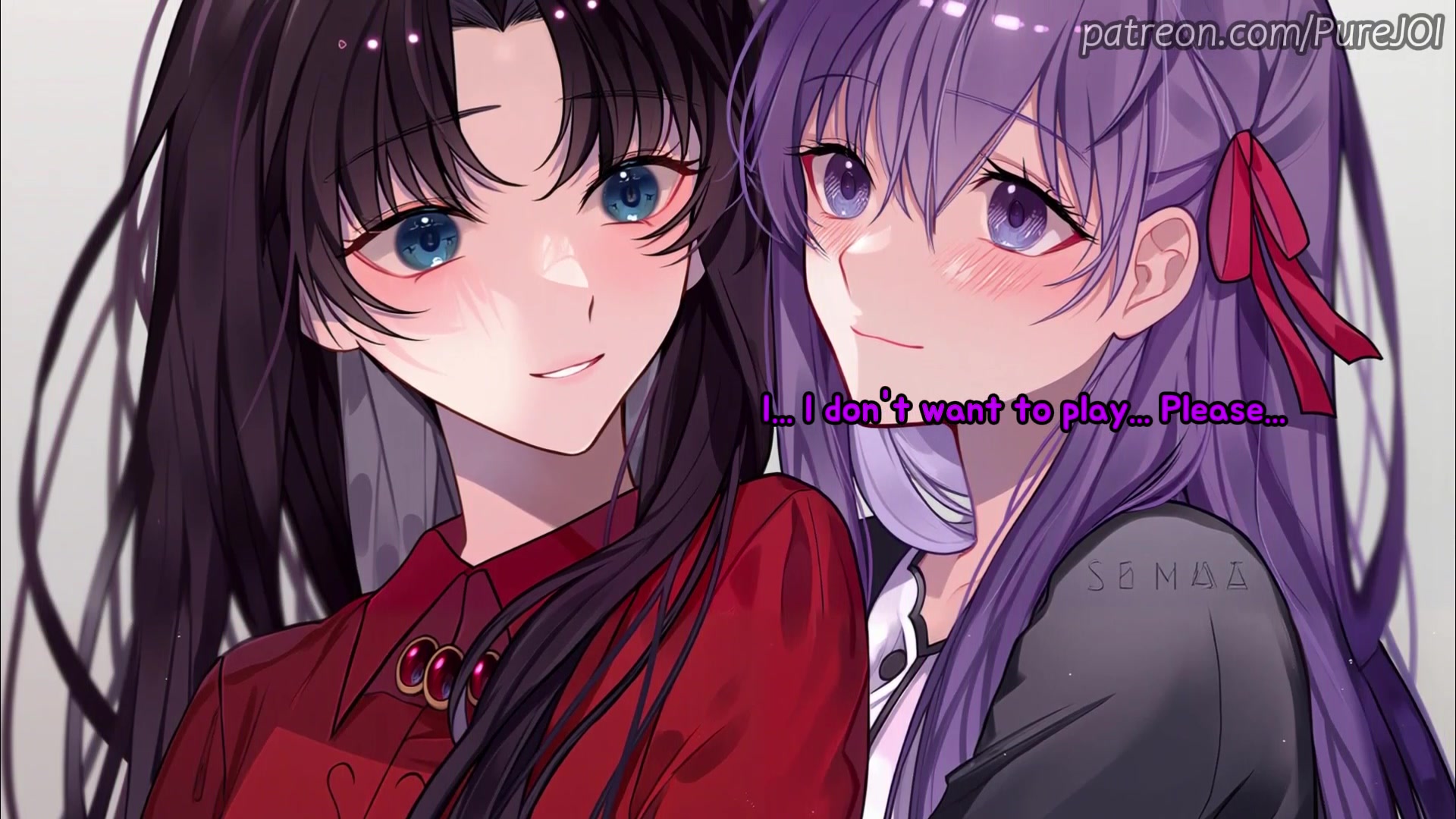 Sakura vs rin: sexy joi pussy comparison