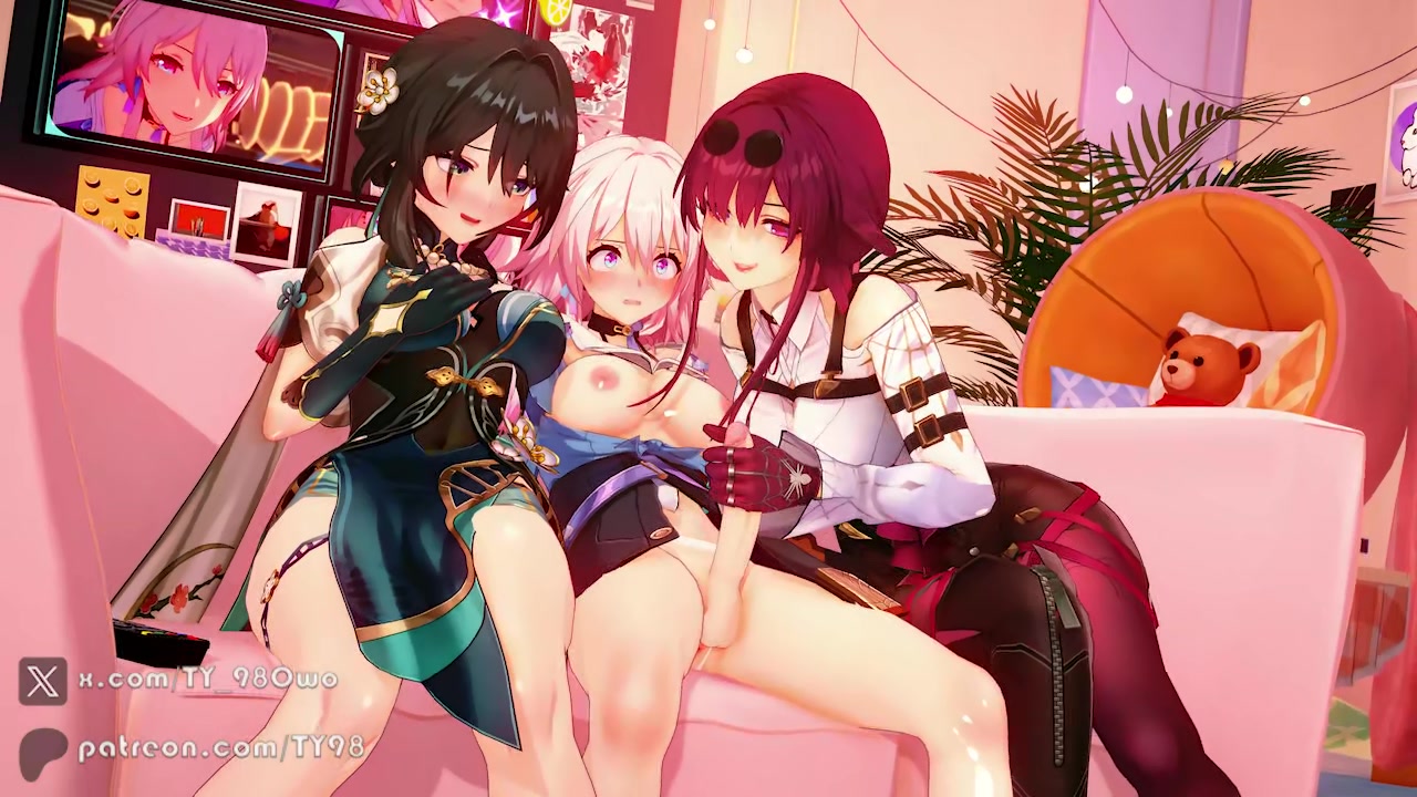 Kafka ruan mei 7. märz klang tentakel futanari ecchi