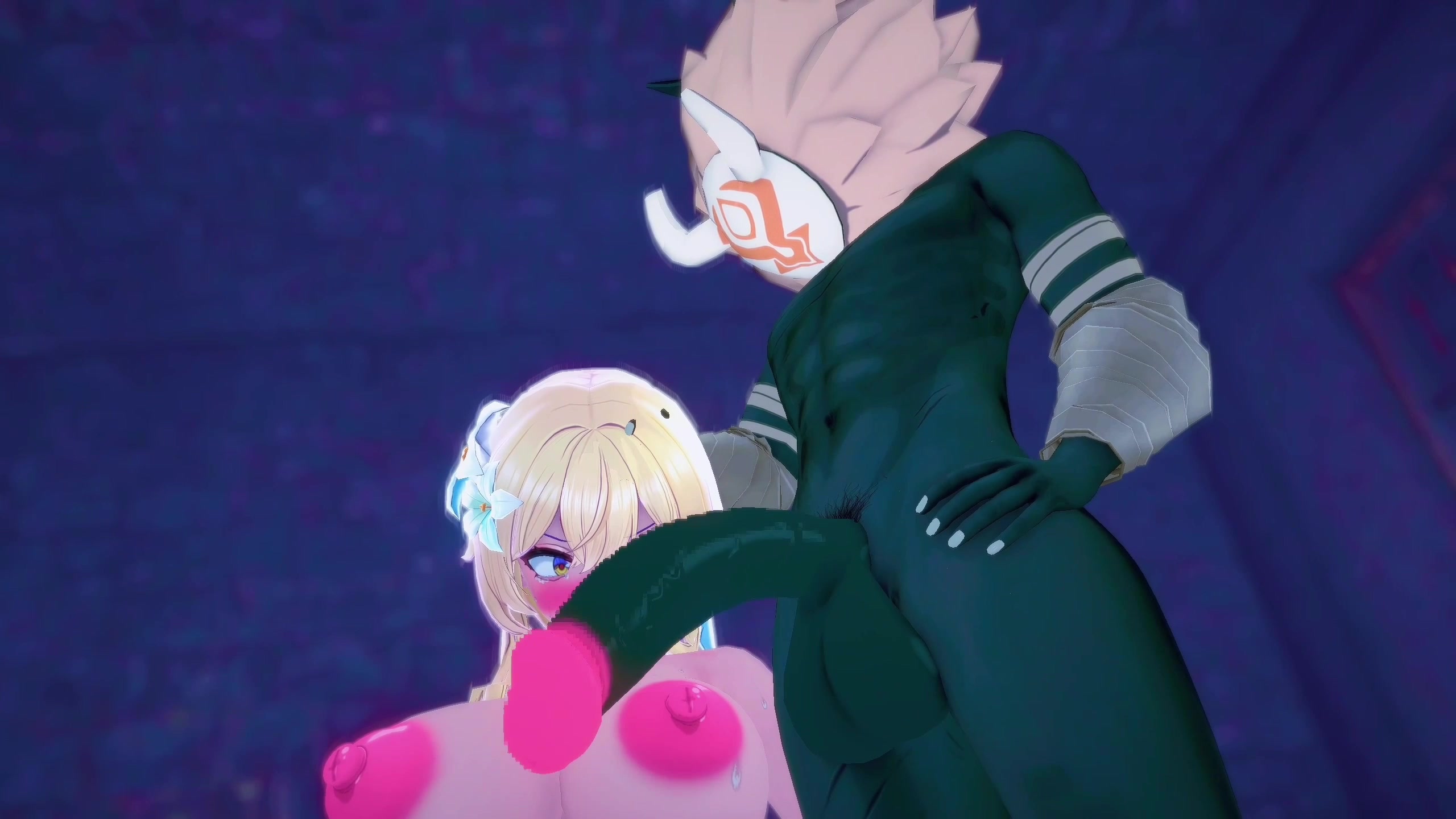 Lumine apresenta colegial sexy e cenas ecchi com tentáculos