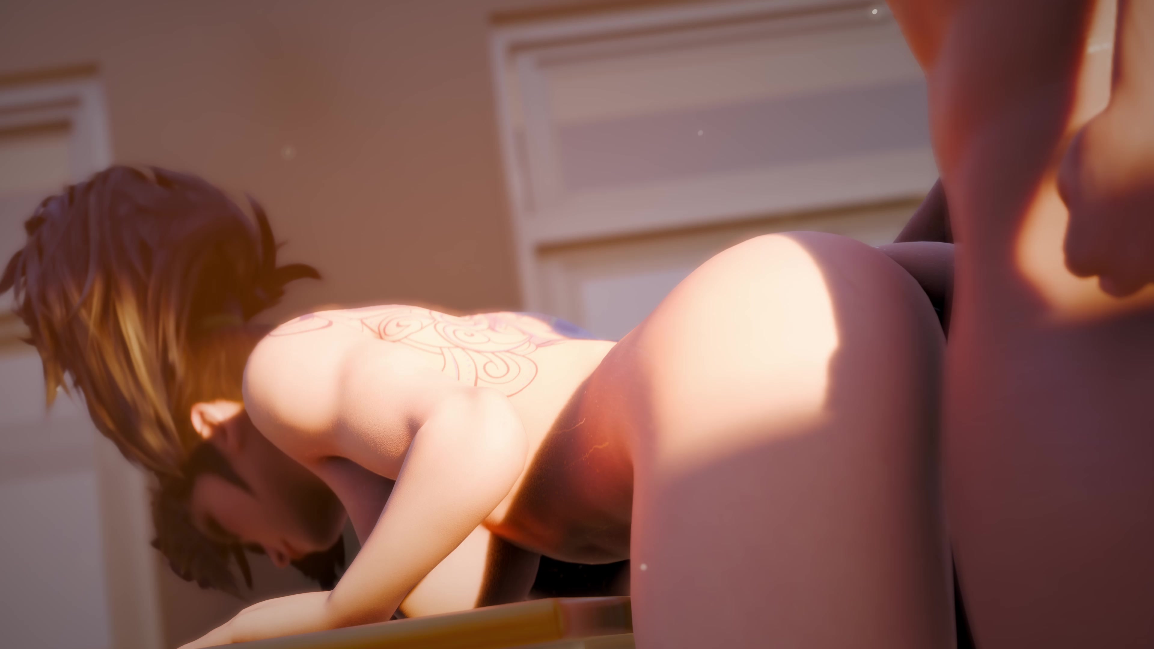 ヌードのアカリが放課後の活動を楽しむ