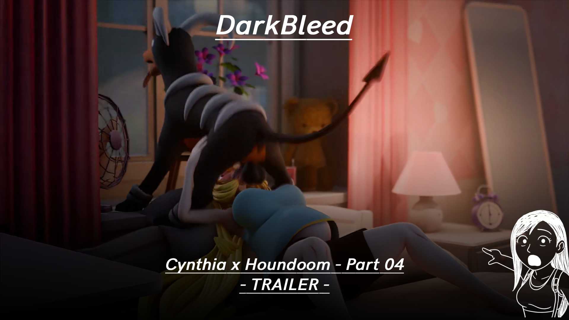 Darkbleed: tentakel-futa-schulmädchen-ecchi-trailer