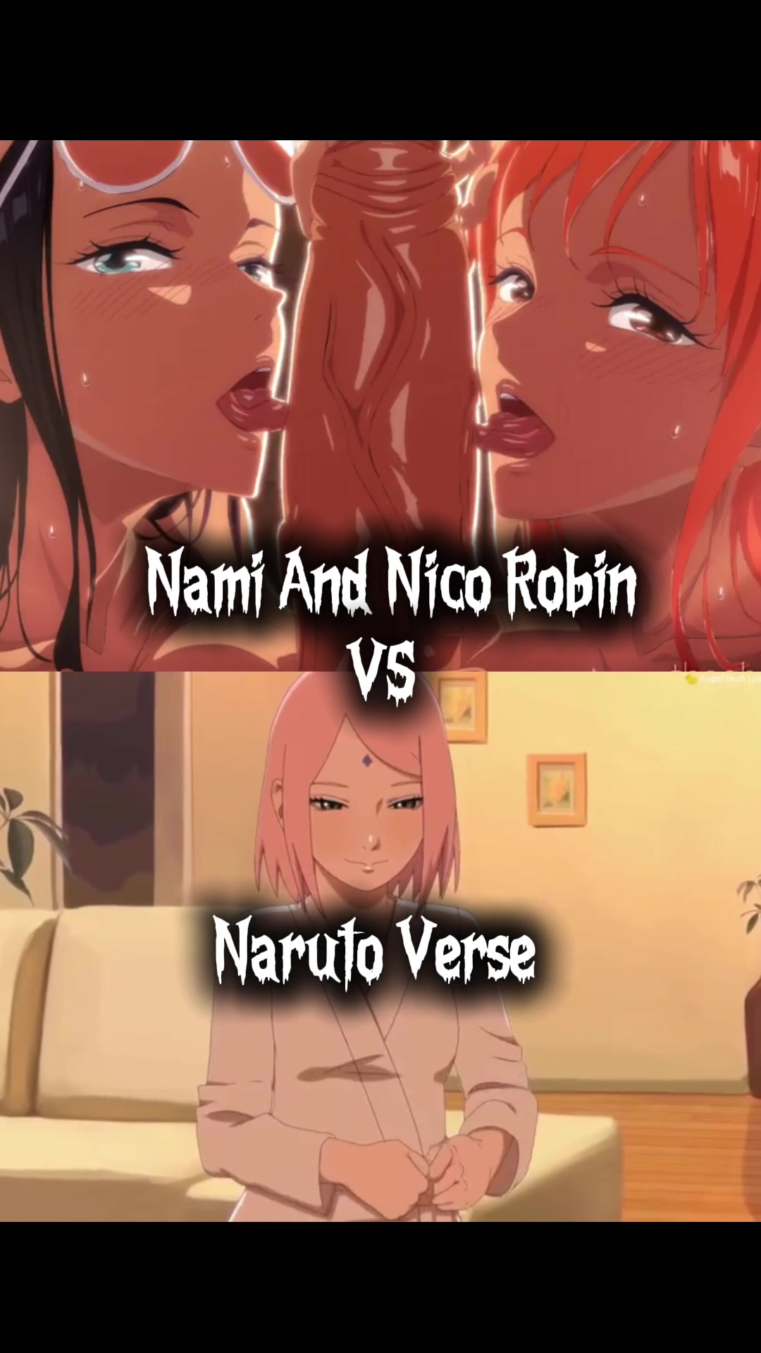 Nami y nico robin futanari tentáculos eróticos vs naruto