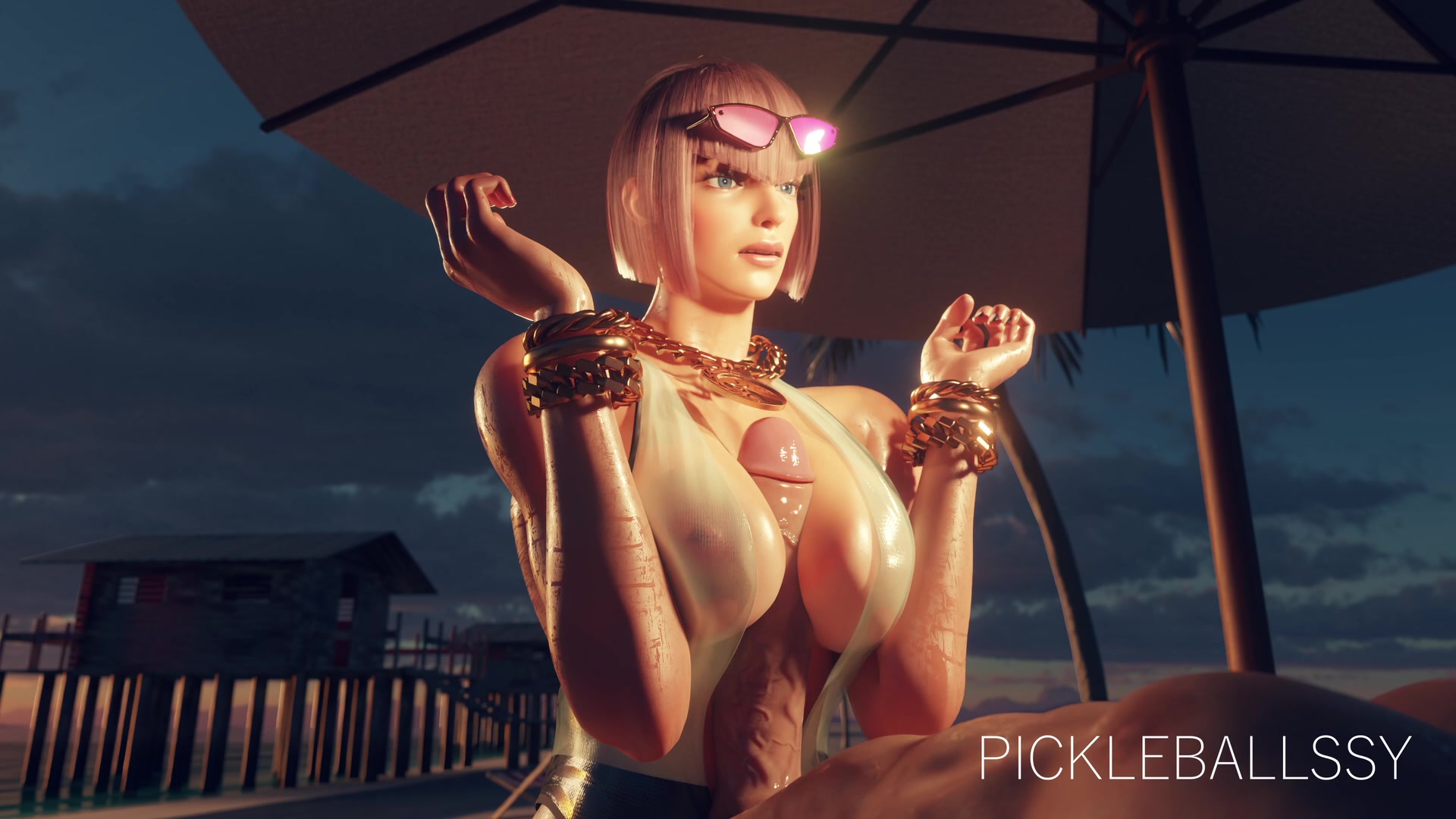 проказница манон на пляже пайзури