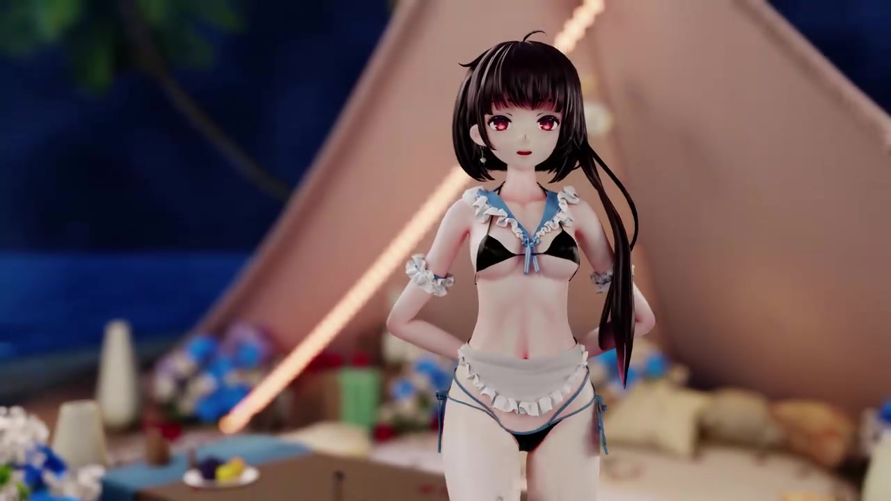 Glass bead schoolgirl tentacle futanari ecchi