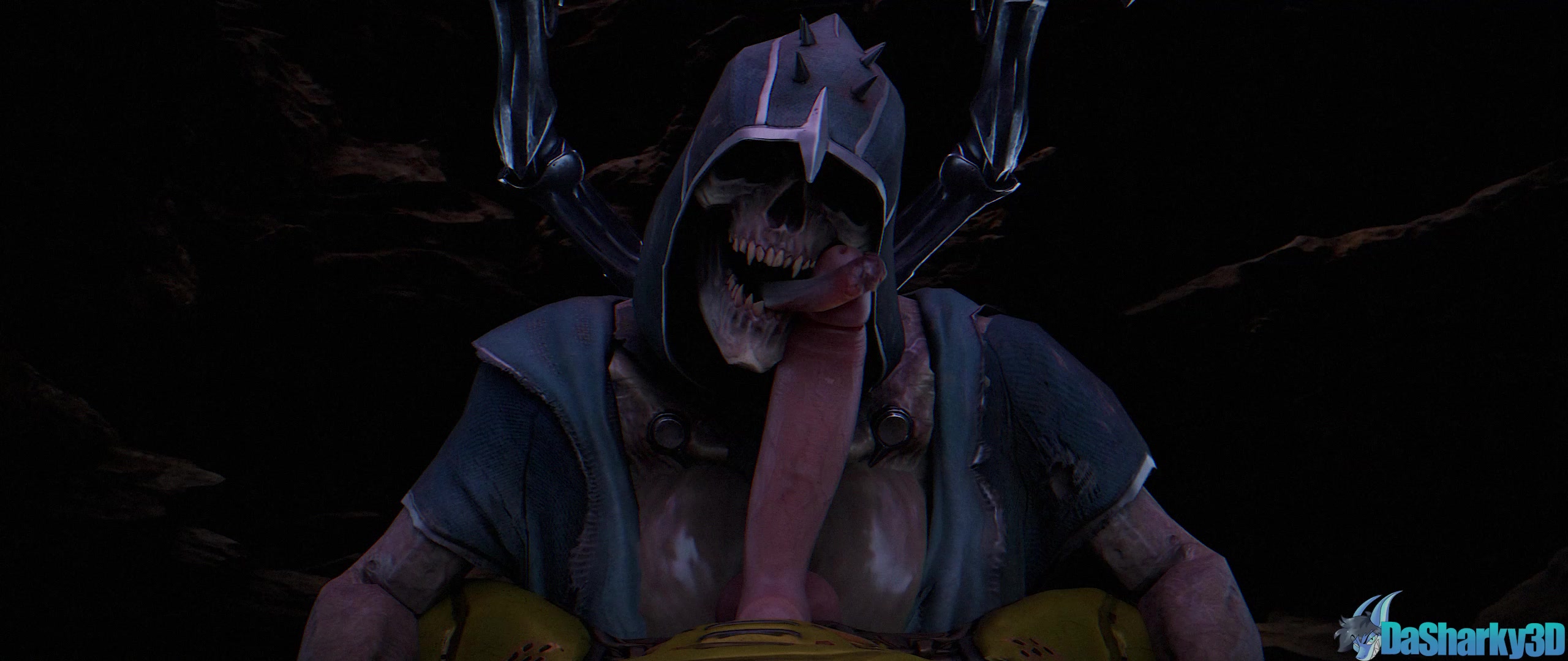 Dasharky3d revenant tentacle futanari schoolgirl ecchi