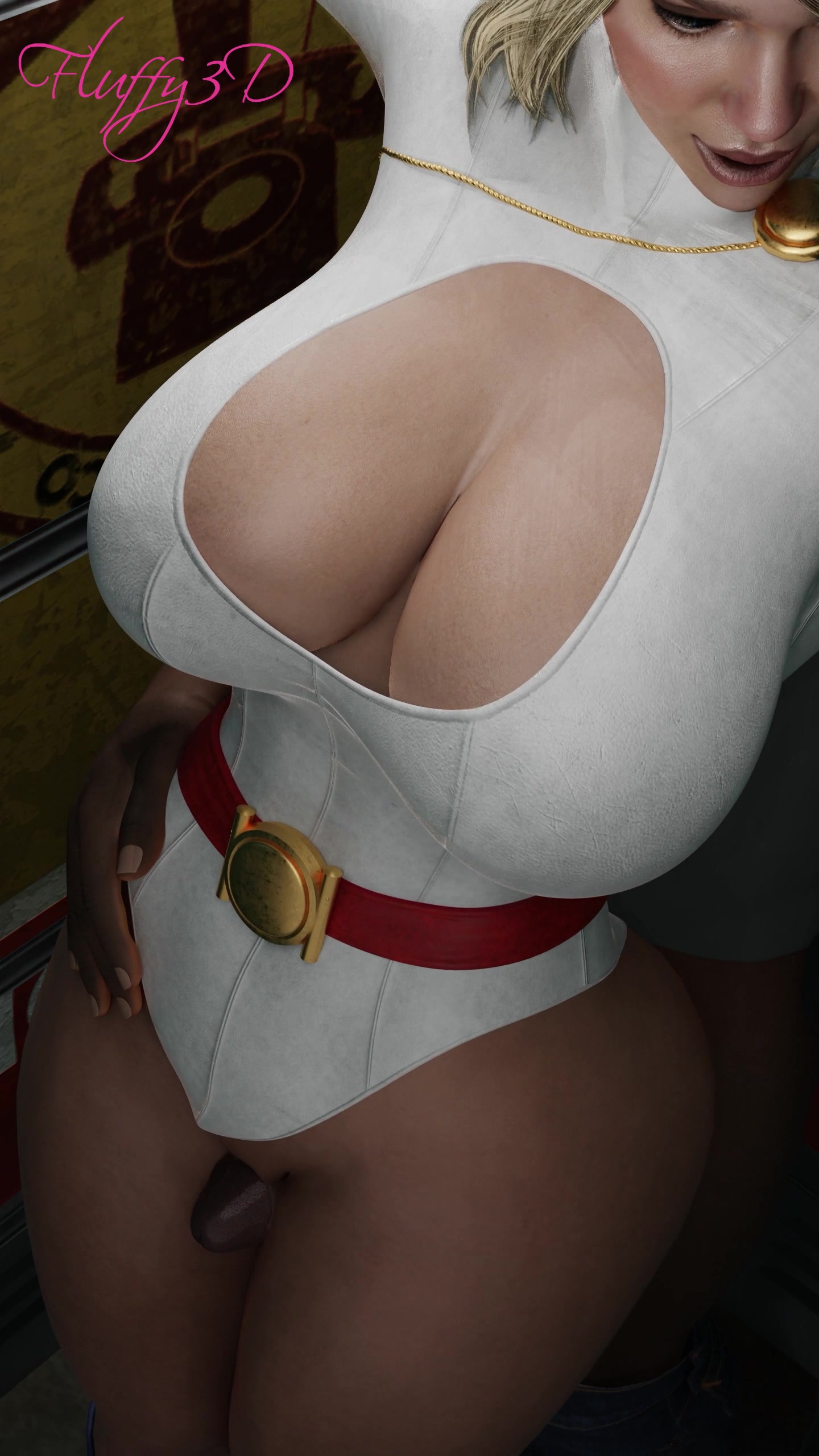 Schenkel-fick von power girl von fluffy3d