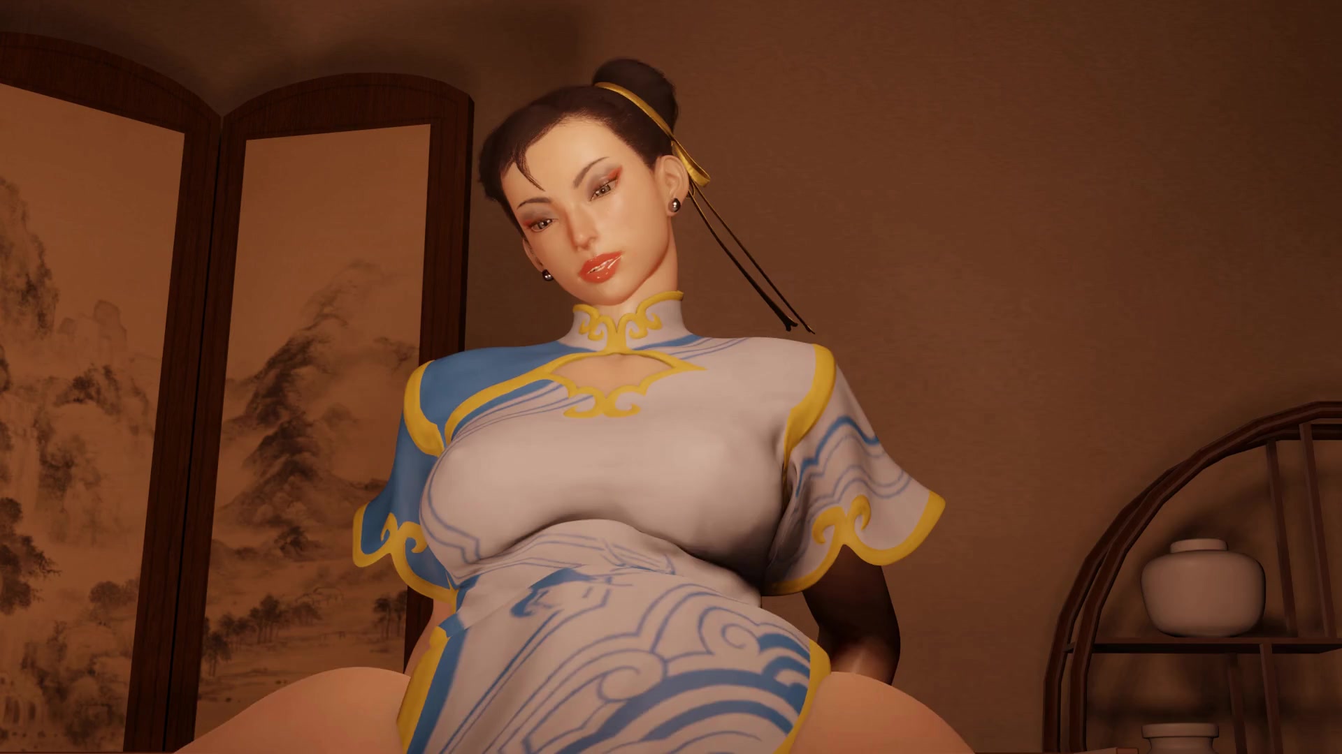 чунь-ли эротика щупальца фута школьница весело