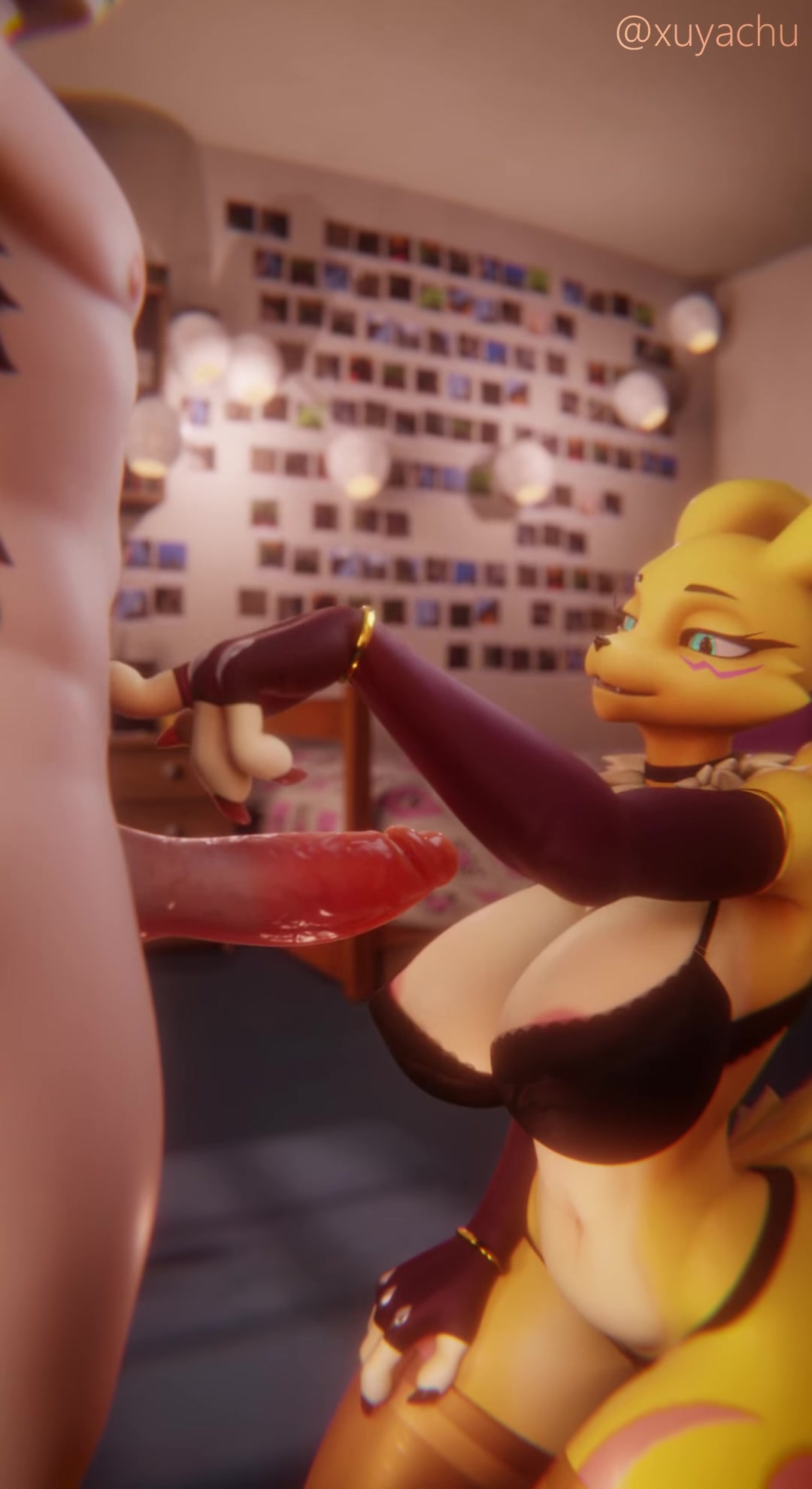 ренамон щупальце футанари эротическое прикосновение