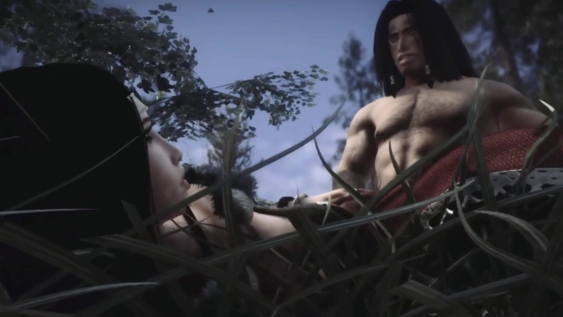 A lenda de lara começa: colegial tentáculo futanari ecchi