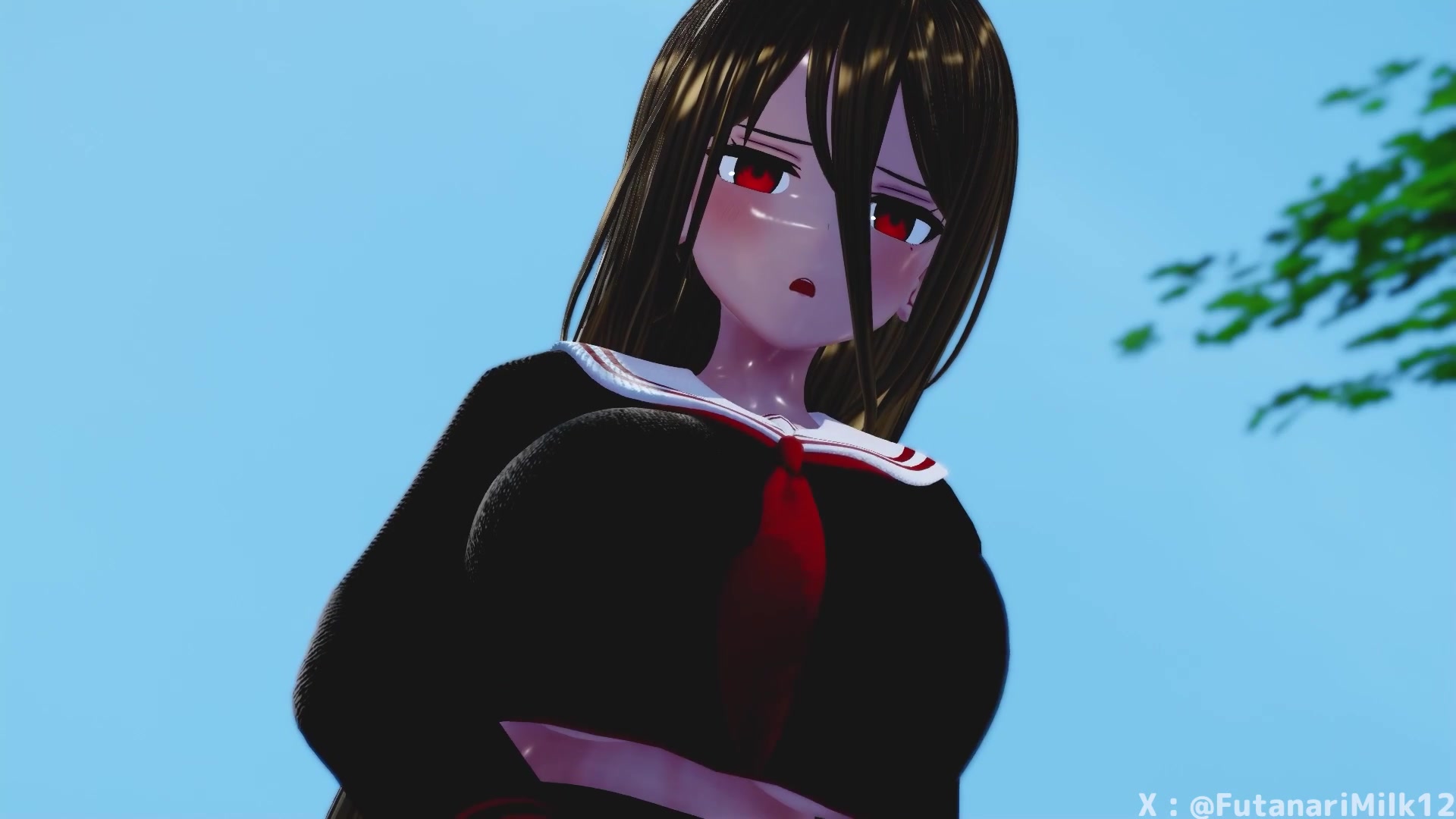 فتاة فوتاناري تتخفف باستخدام طيز جدار