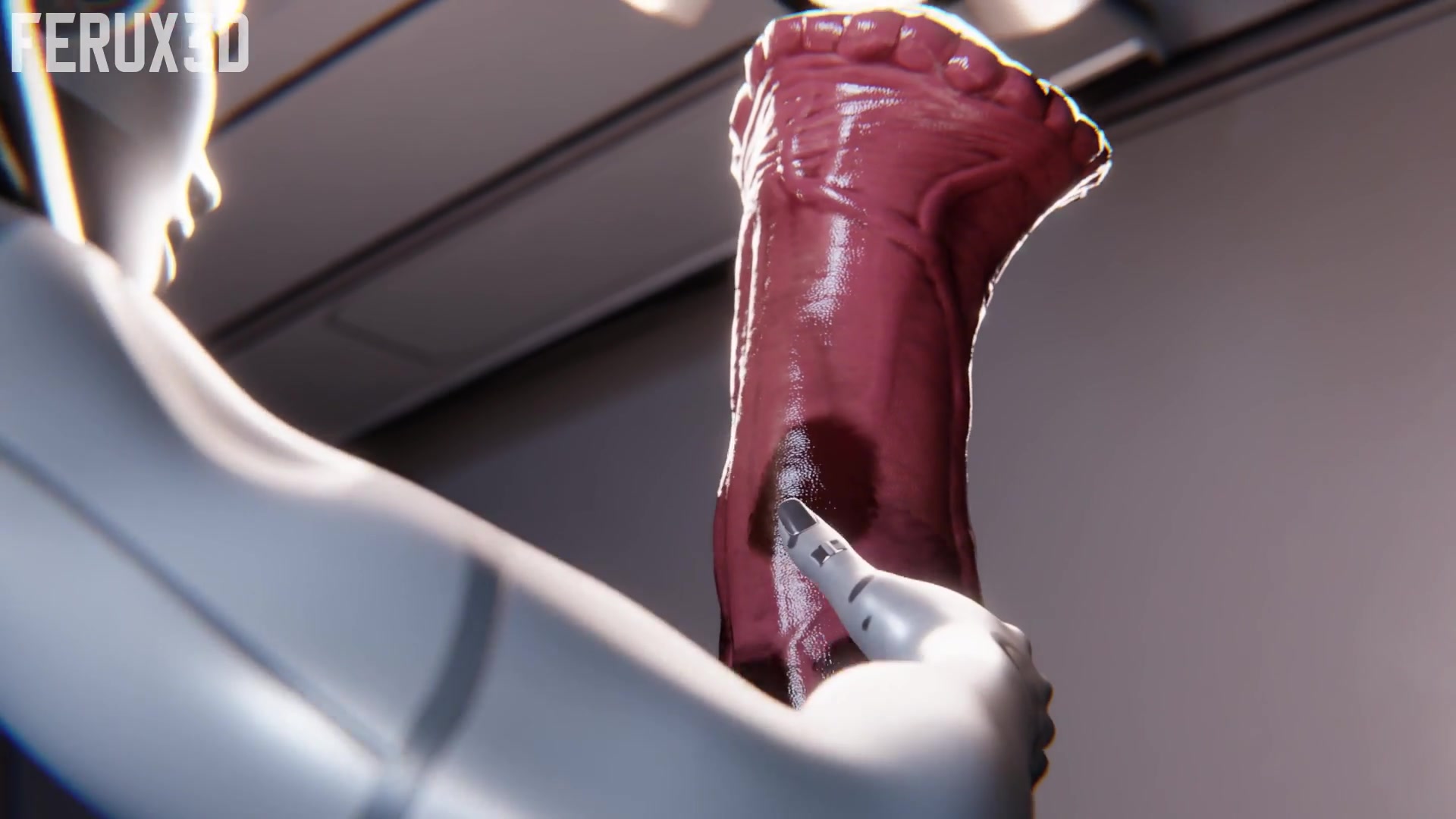 Ferux3d样品：淘气jk少女触手扶她色气