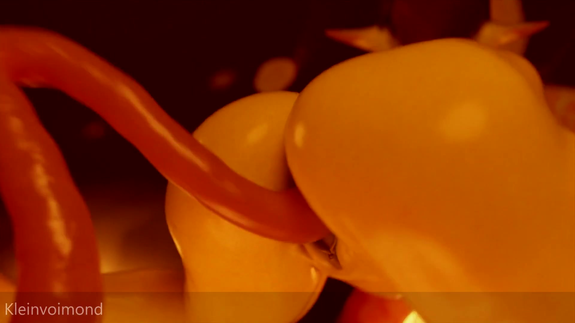 Tentacle goblin rear angle