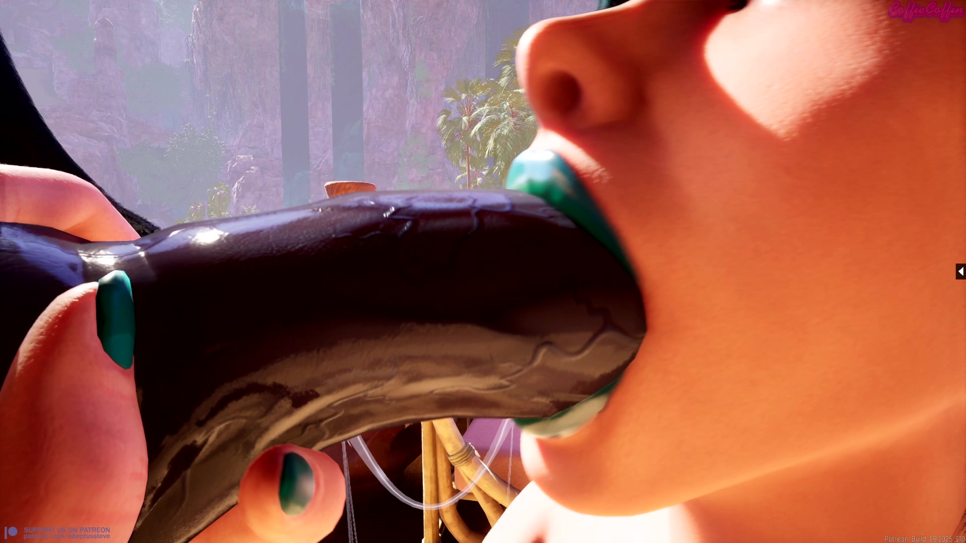 安多林野外口交