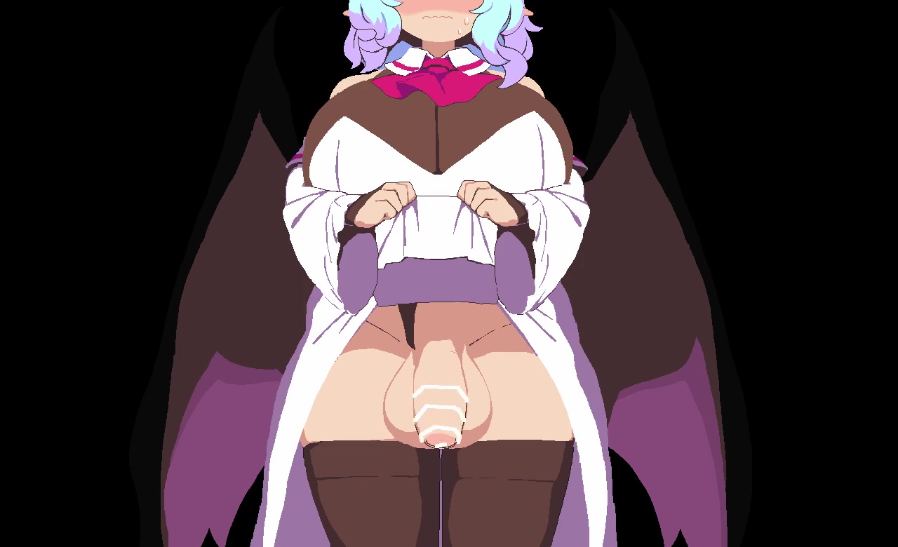 Remilia scarlet sexy com ereção