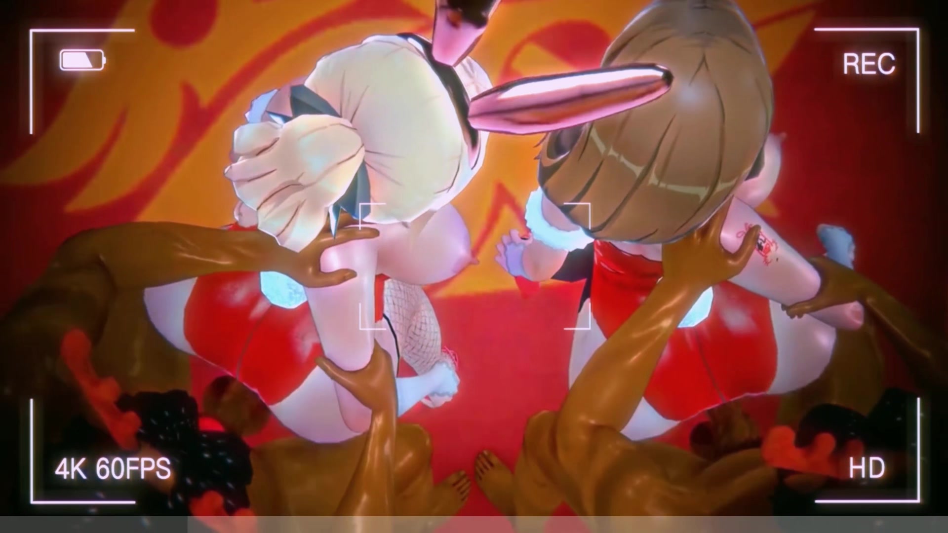 Sexy gesichtslose kollektion hmv-mädchen sexparty