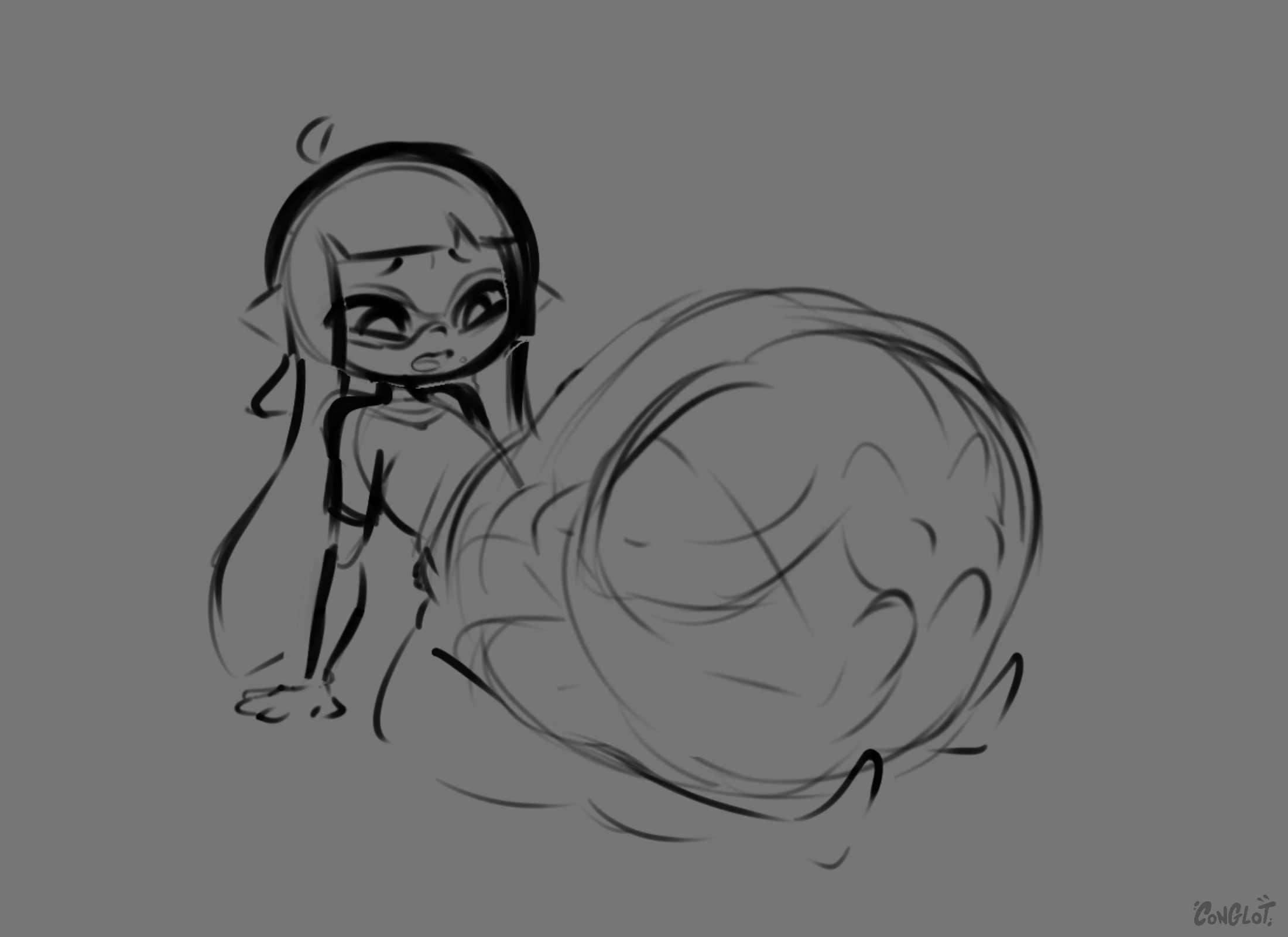 Colegial pós-vore tentáculo futanari erótico 2