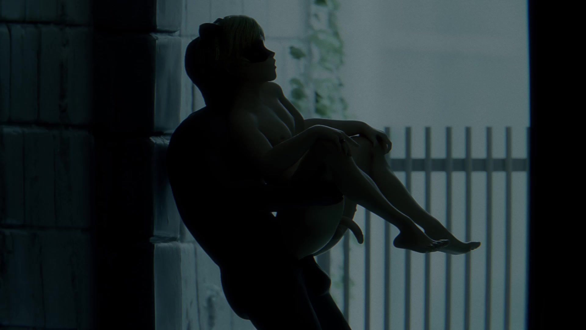 黑猫抓住触手扶她小偷