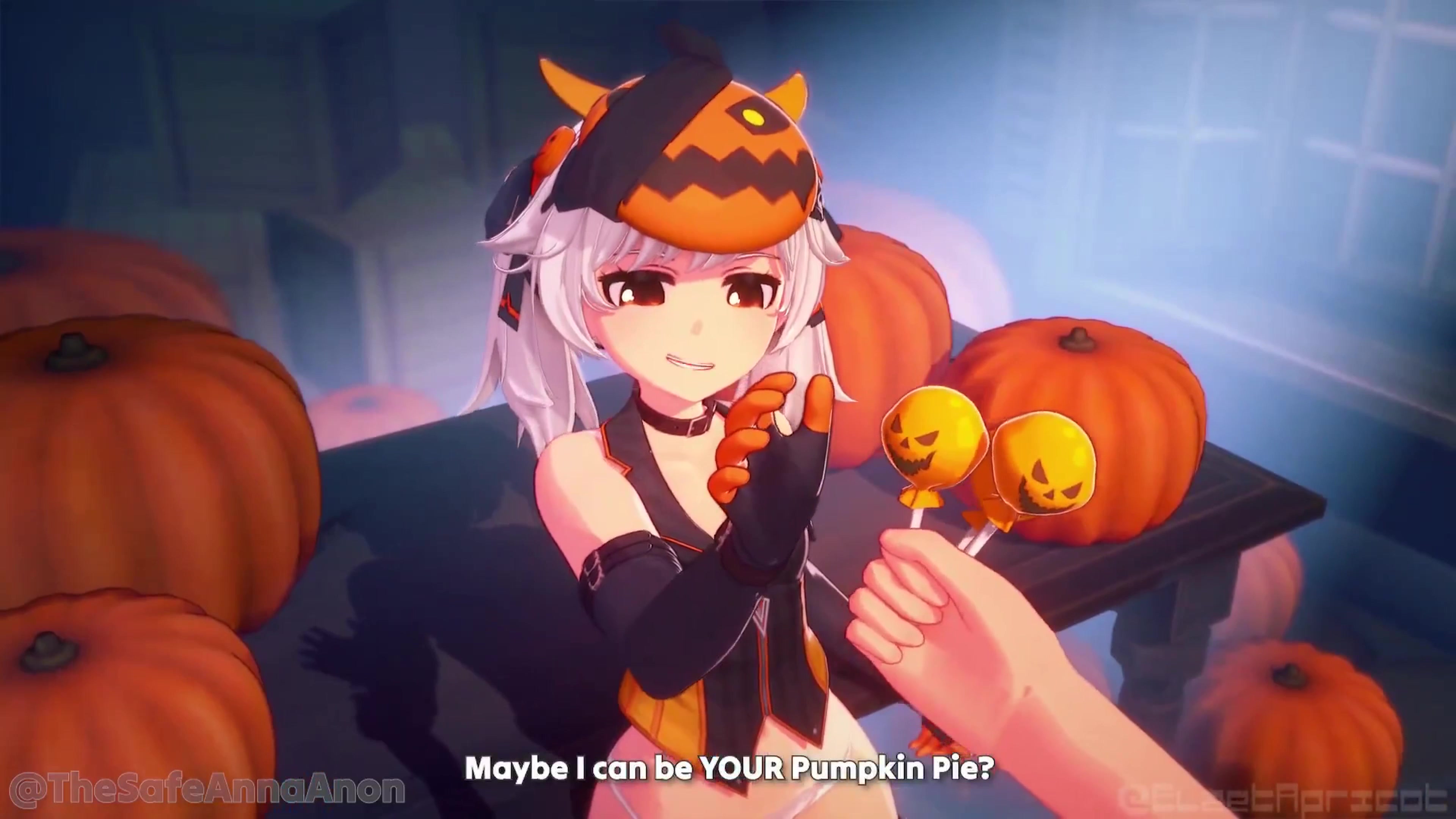 万圣节成人动画场景