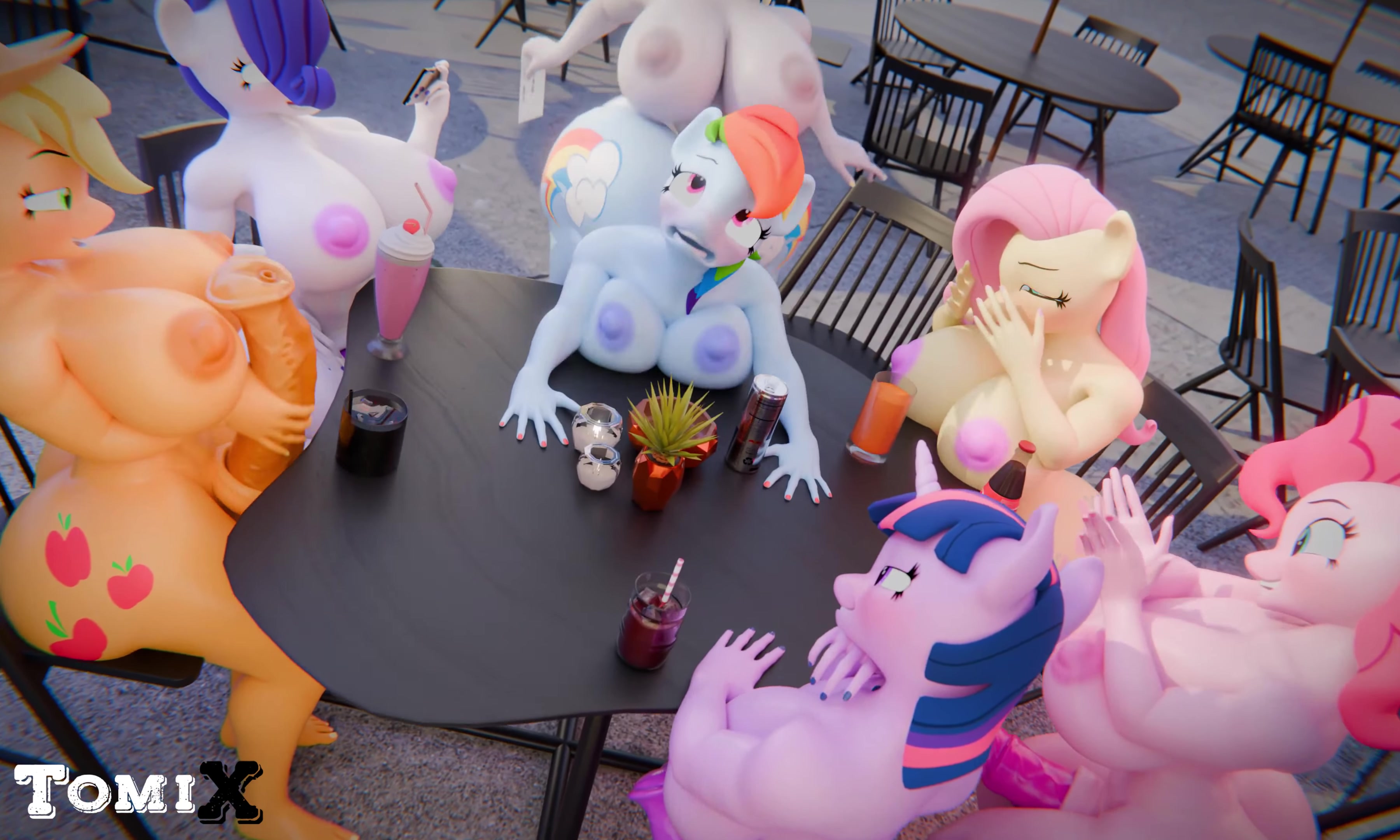 эякуляционная доставка в 4k