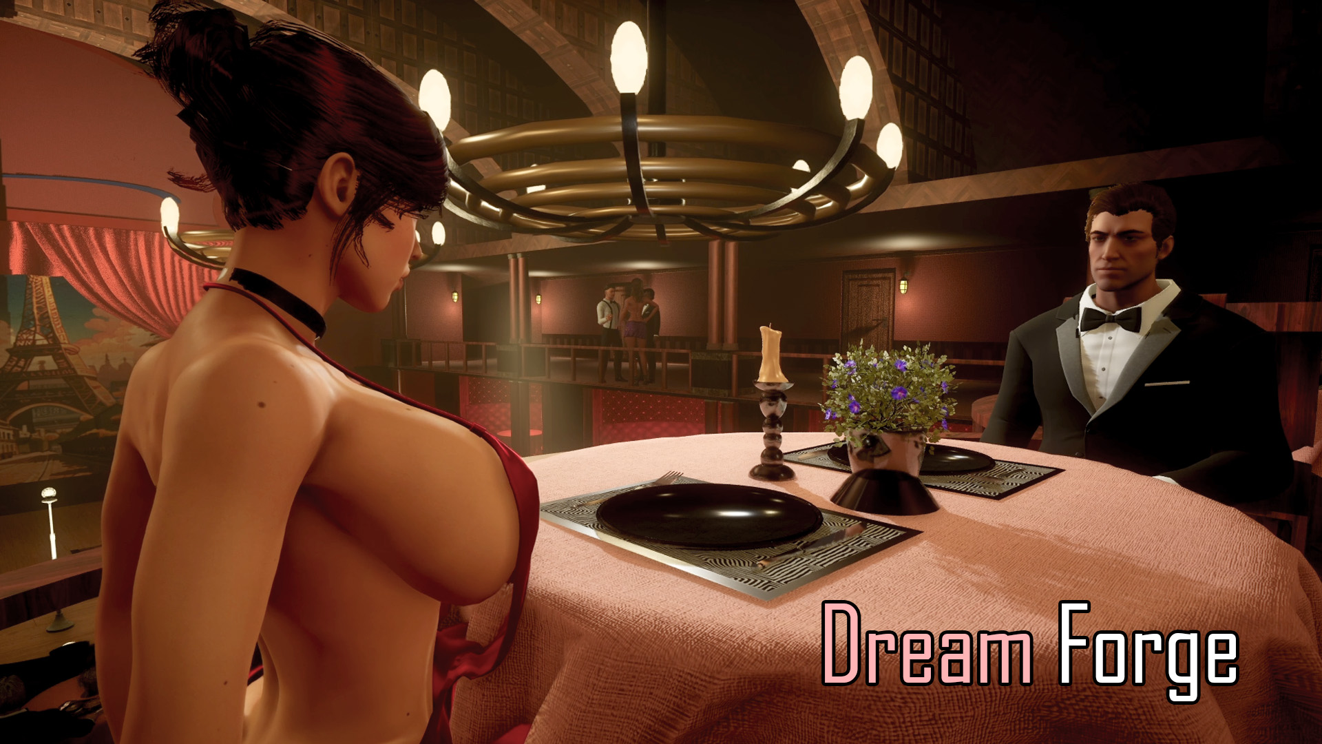 Sueño de chica de papá forja futanari tentáculo hentai