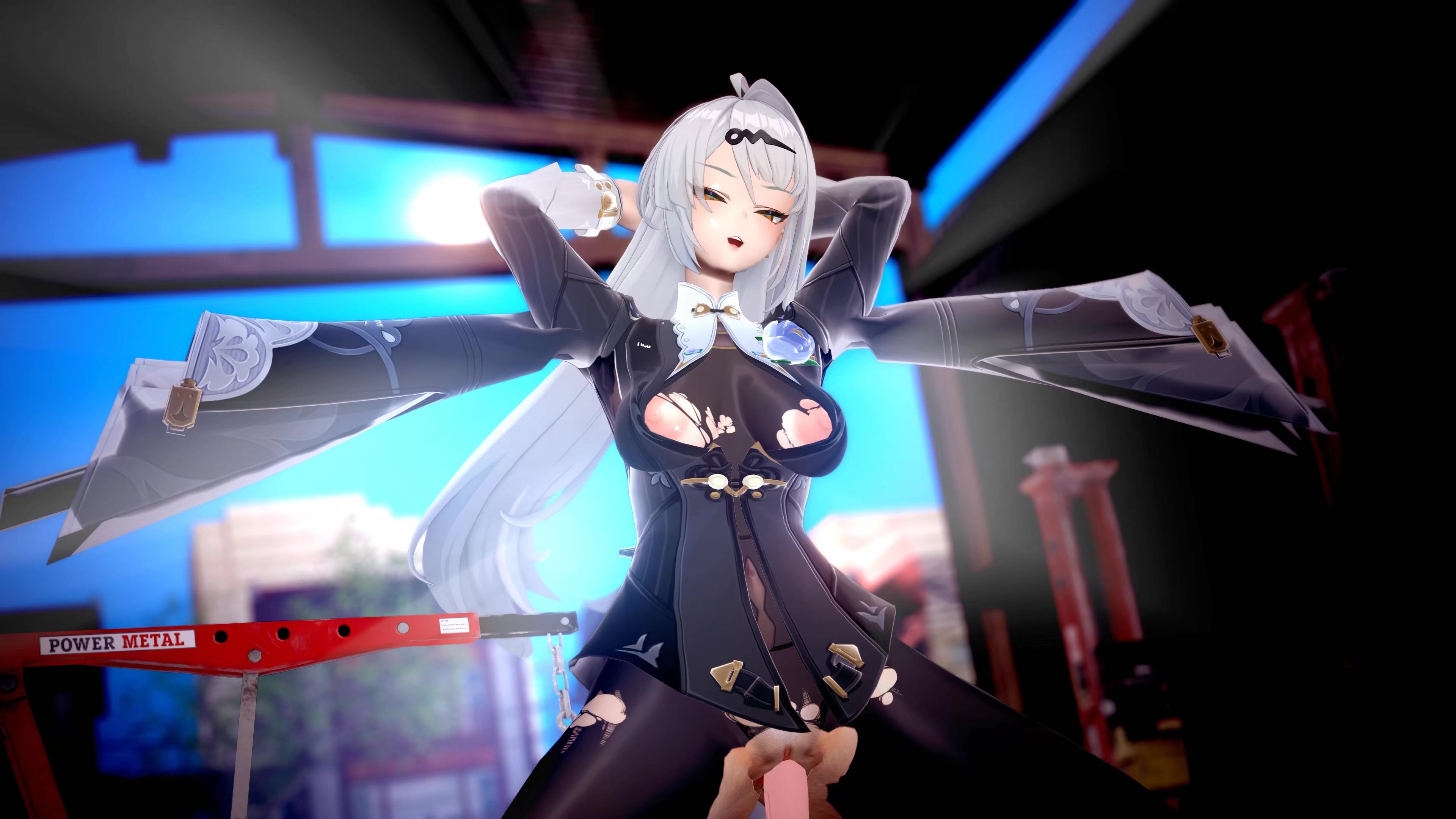 أنيمي هنتاي ساخن لـ"ييشوان" السوداء بدقة 4k60fps