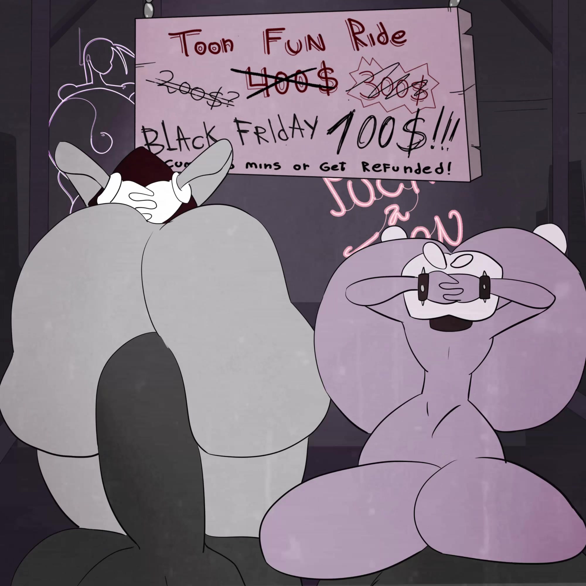 लिब्बी और मैथिल्डा के साथ ब्लैक फ्राइडे