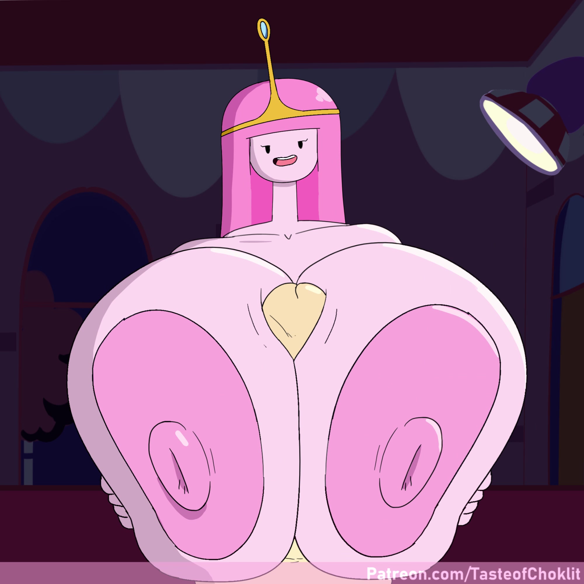 L’expérience érotique futanari à tentacules de princesse bubblegum