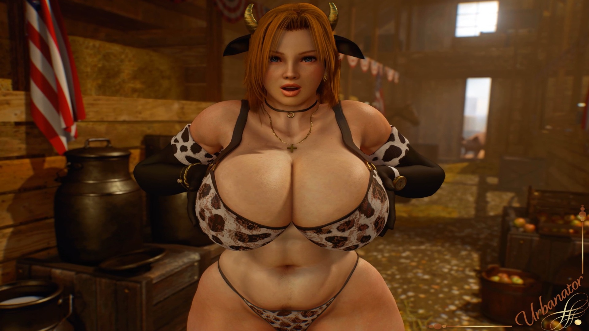 Expansion urbaine de la vache sexy