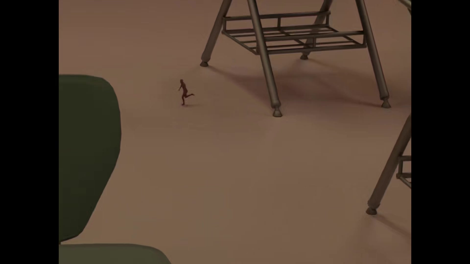 Zerquetschungsszene mit riesin