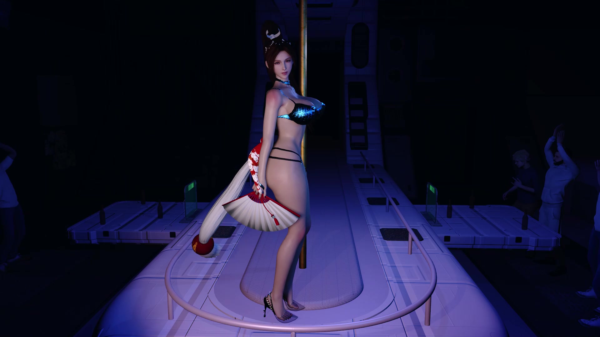 Club de pole dance de butterfly mai