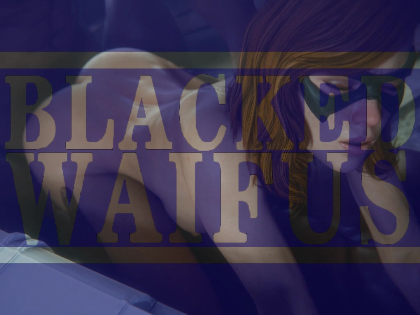 Blacked waifu batgirl in futanari tentacle ecchi orgy