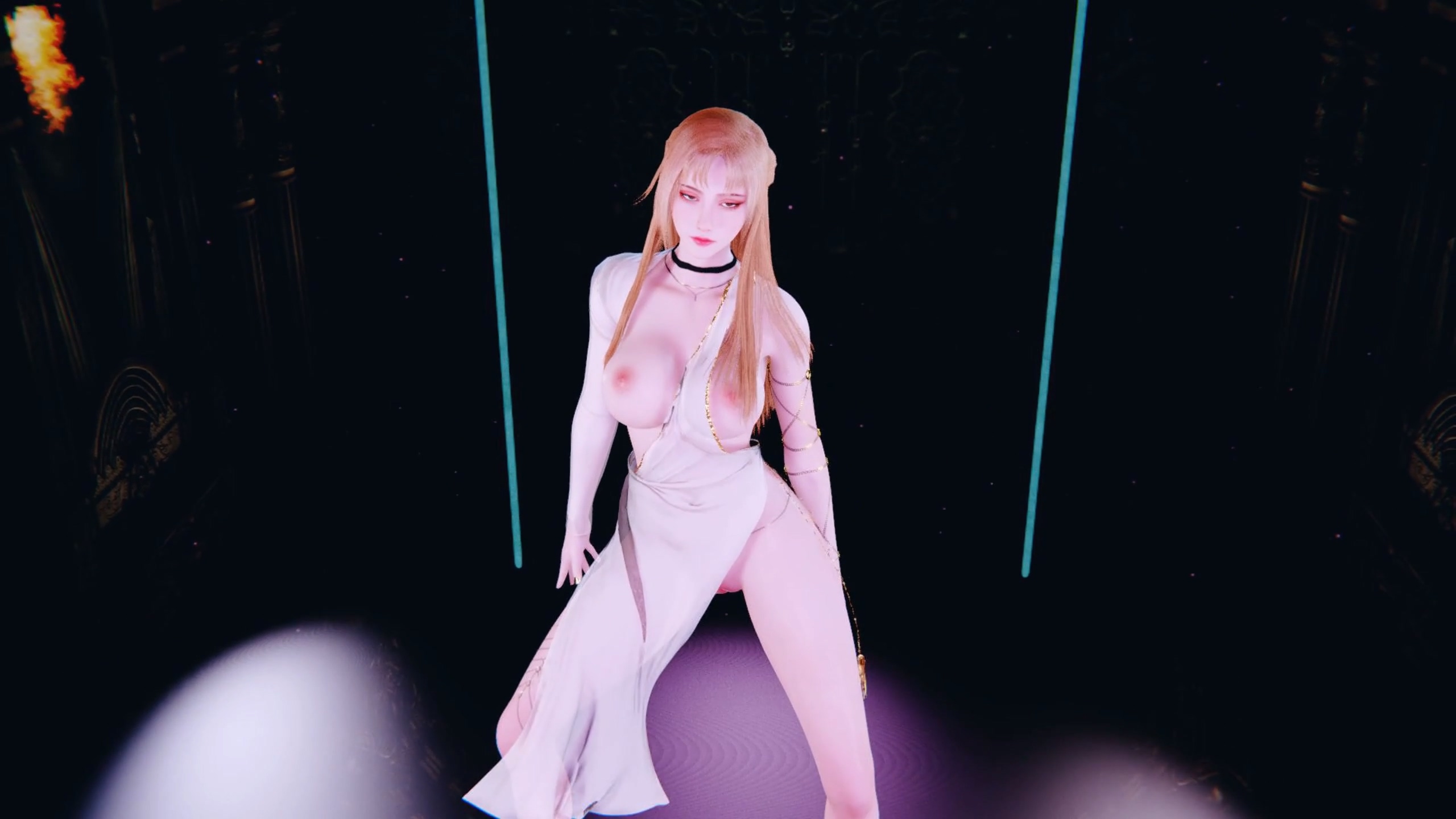 明日奈 화 사 마리아跳调皮的vam舞