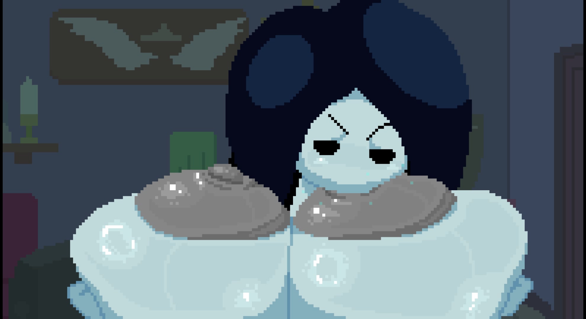 üppige dunkelhäutige marcy spinneborg