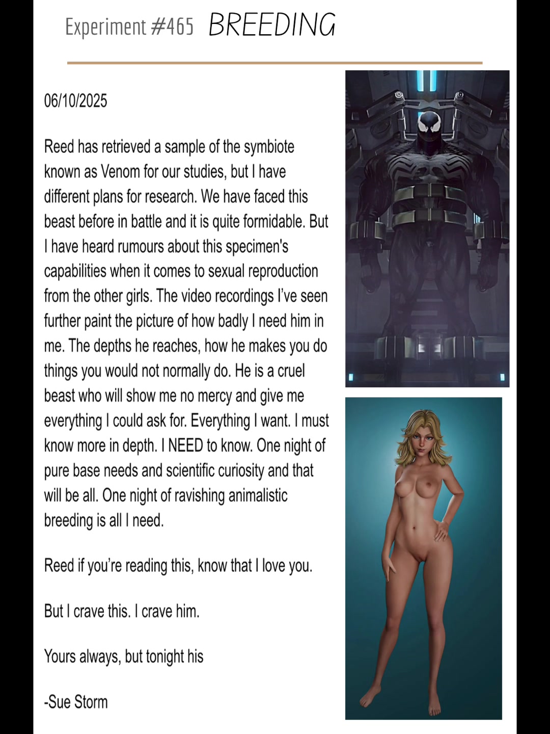 Giftexperimente an sue storm