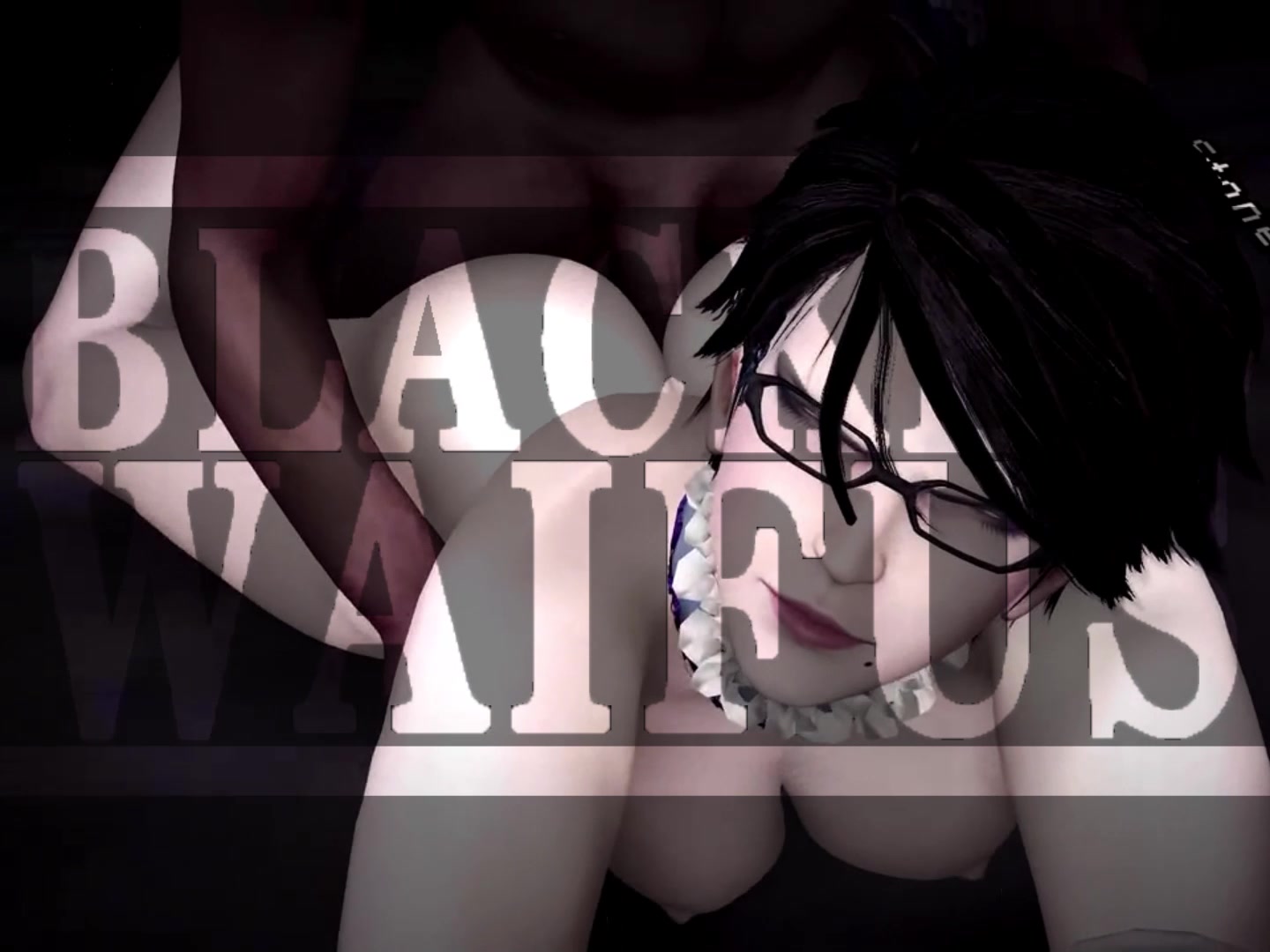 ब्लैक वाइफ़ एक्शन में बेयोनेटा