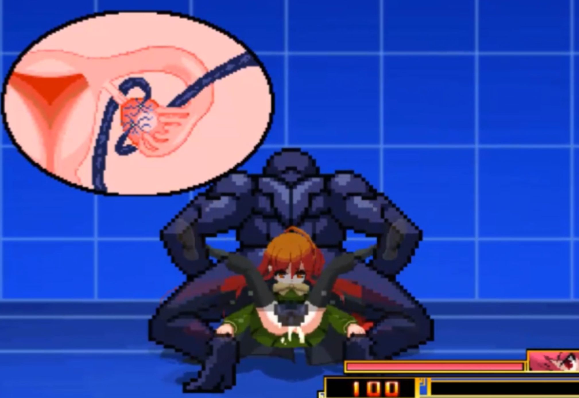 куромару против шаны интенсивная этчи битва