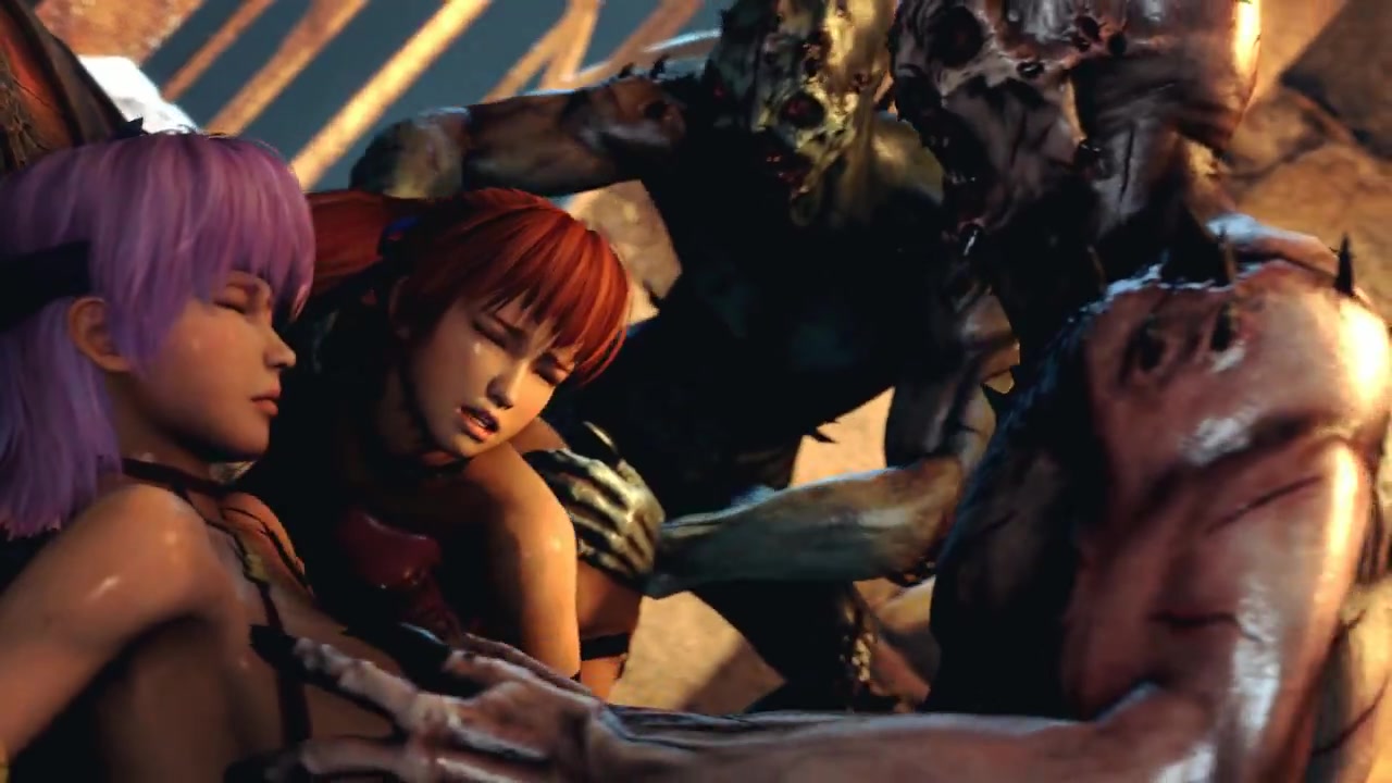 Esclava infernal kasumi: colegiala futanari tentáculo sexy