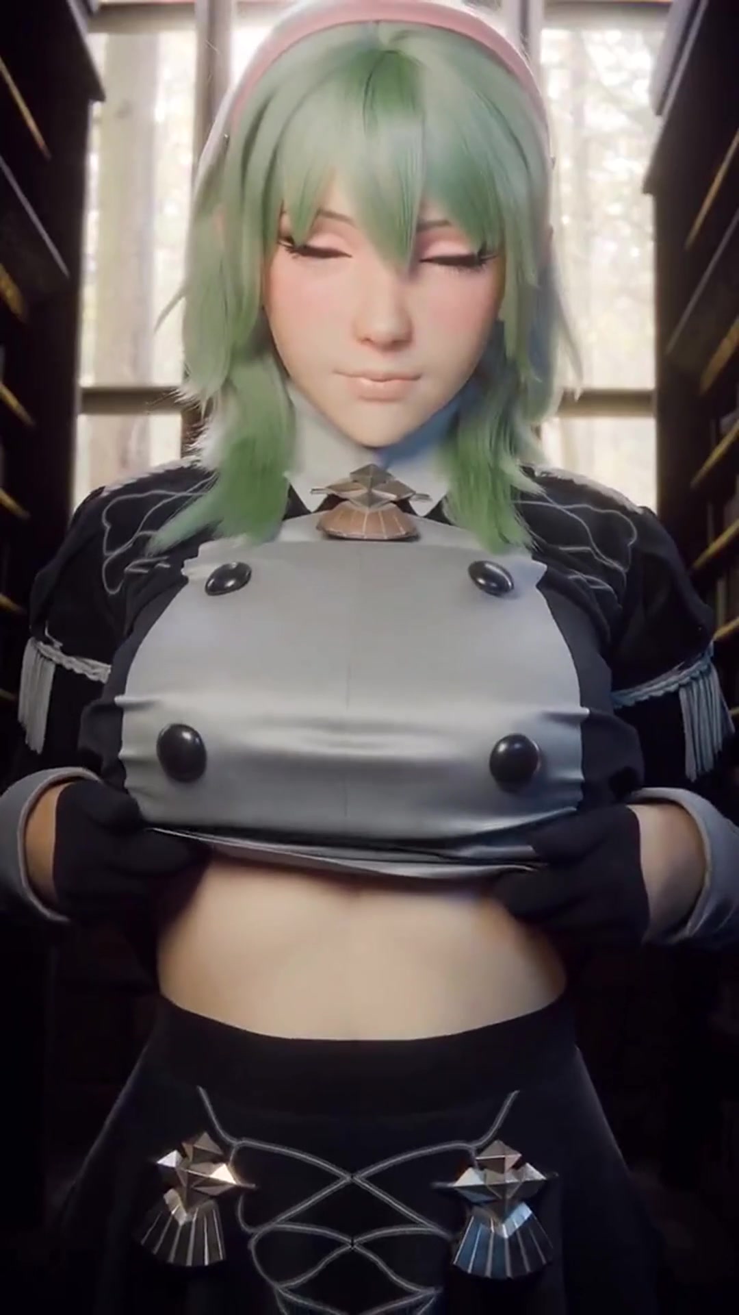 Gros seins rebondissants