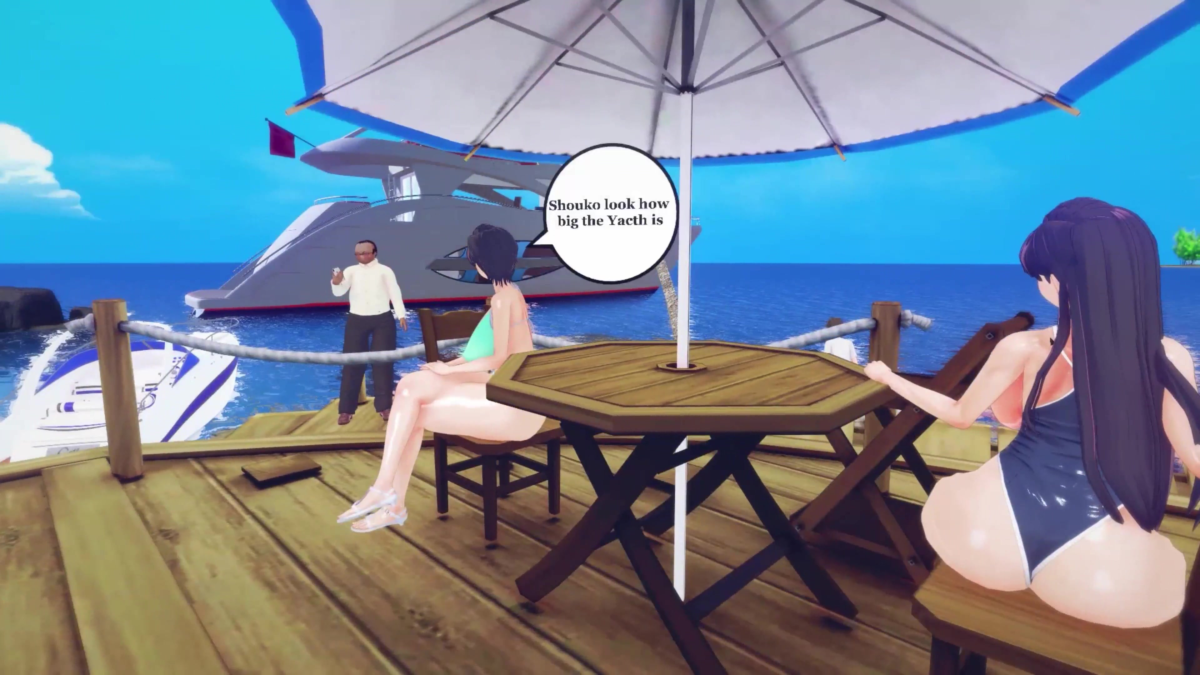 бурный отпуск школьницы-футанари с щу...