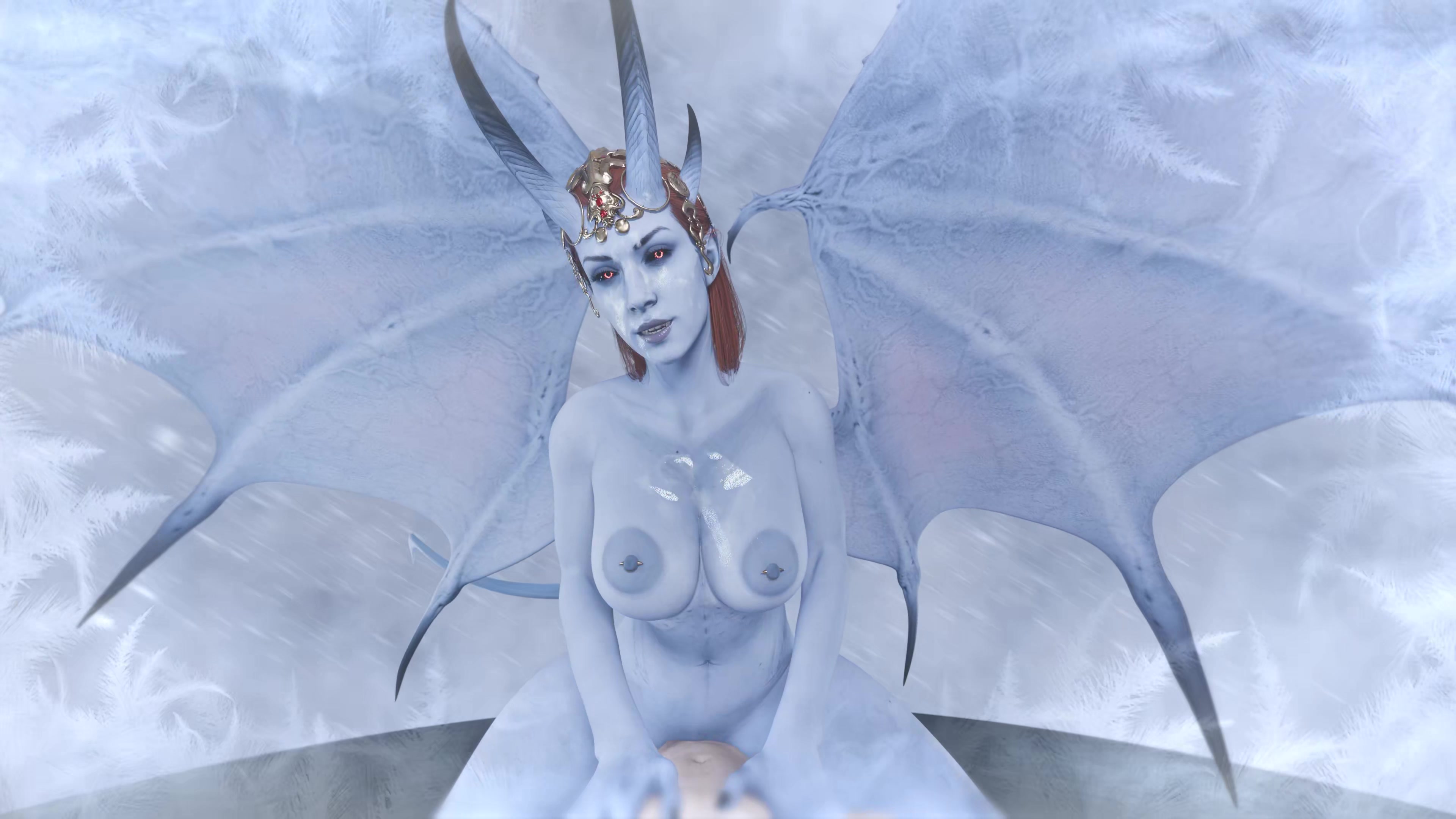 नौ नरकों की तीव्र दृश्य