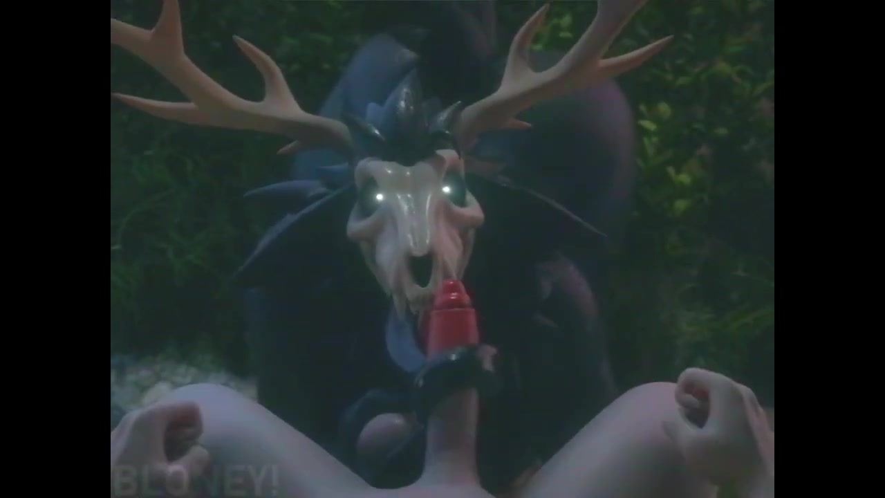 Wendigo gives intense cock sucking