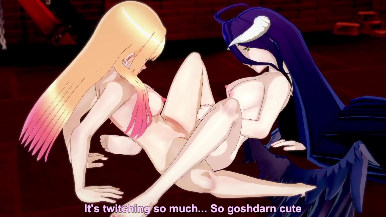 アルベドと北川のレズエッチセックス