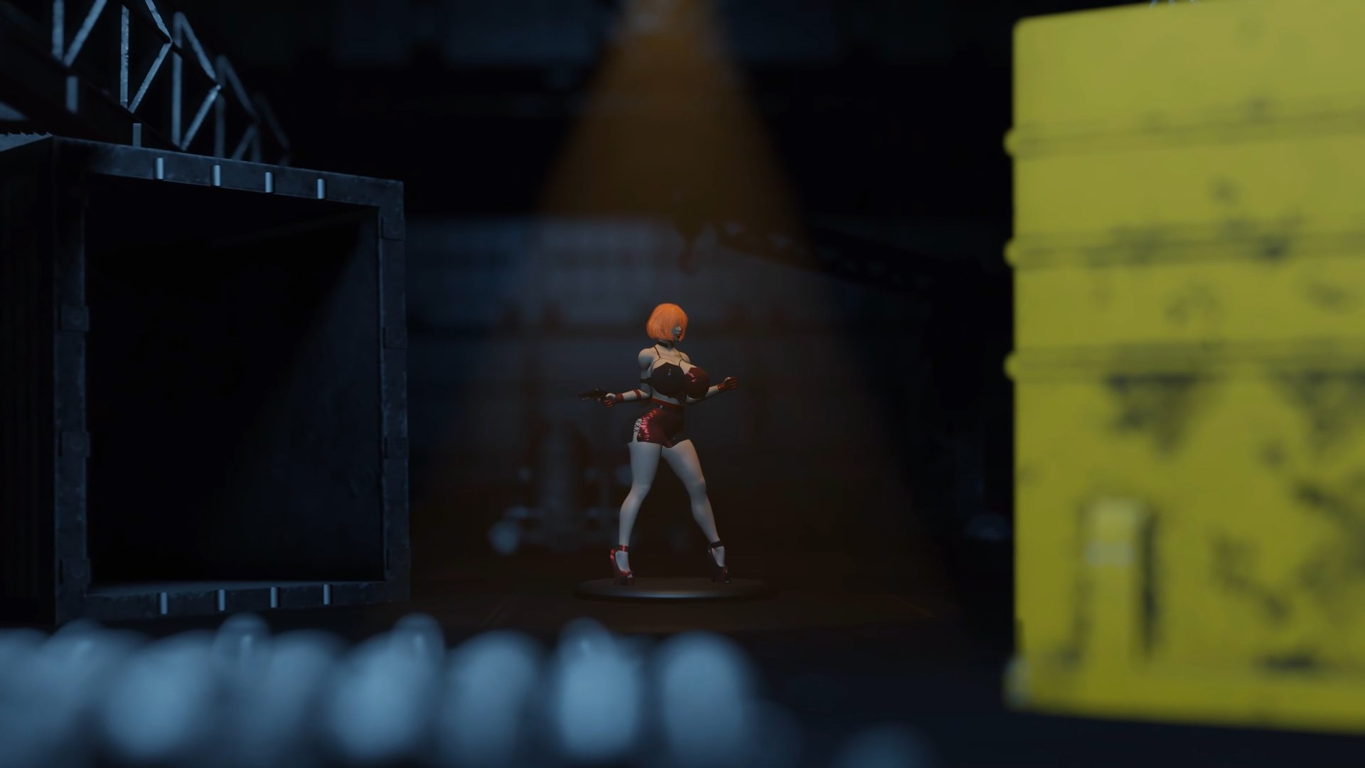 مهمة الأجنبي حواء فوتاناري مجس حية إيتشي ٦٠إطارا