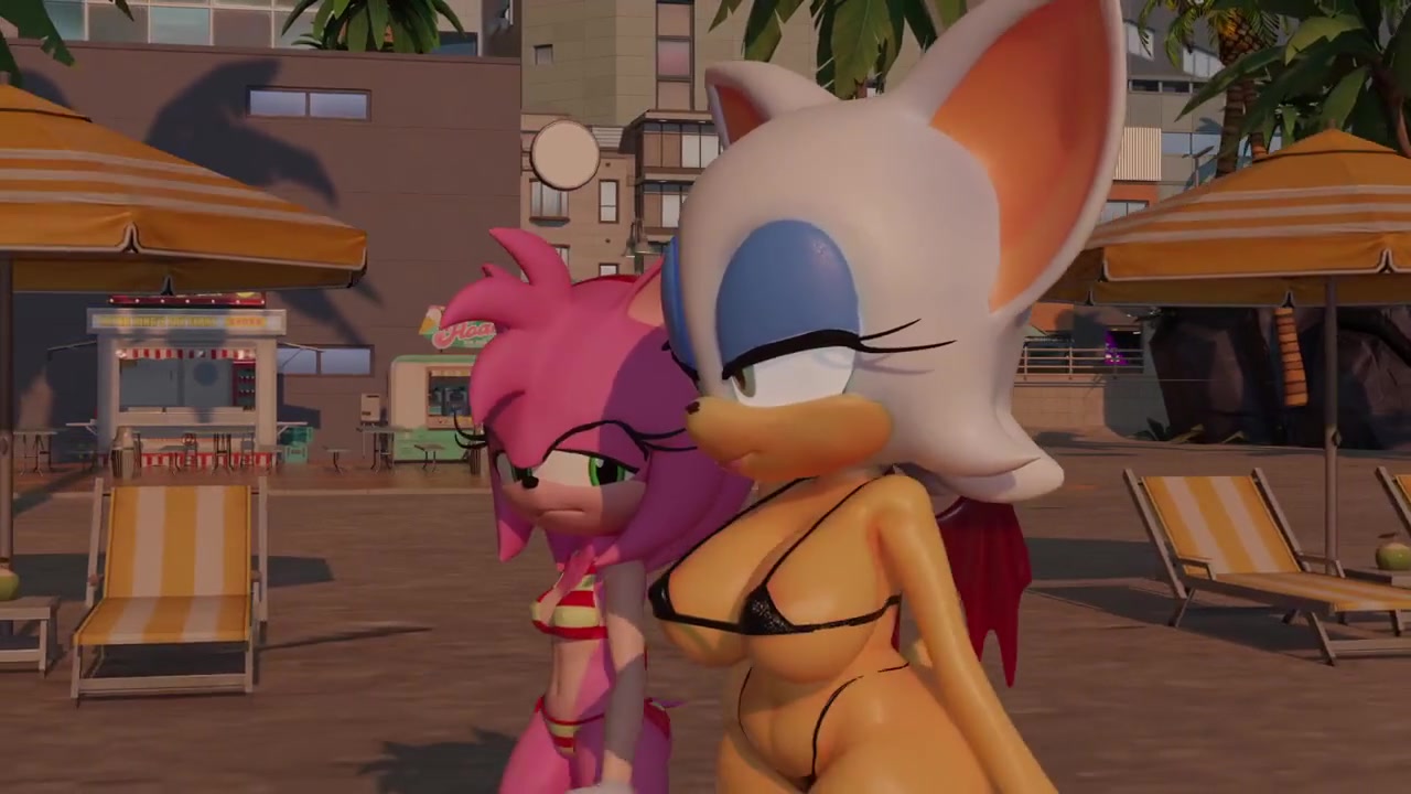 समुद्र तट आठ पैर वाली फुता स्कूलगर्ल एमी और रूज के साथ सेक्स