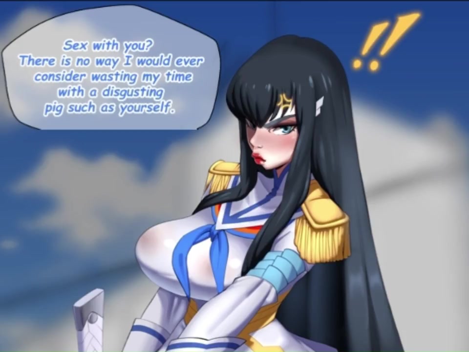 Doujin dublado: estudante satsuki kiryuin confronto tentáculo futan...