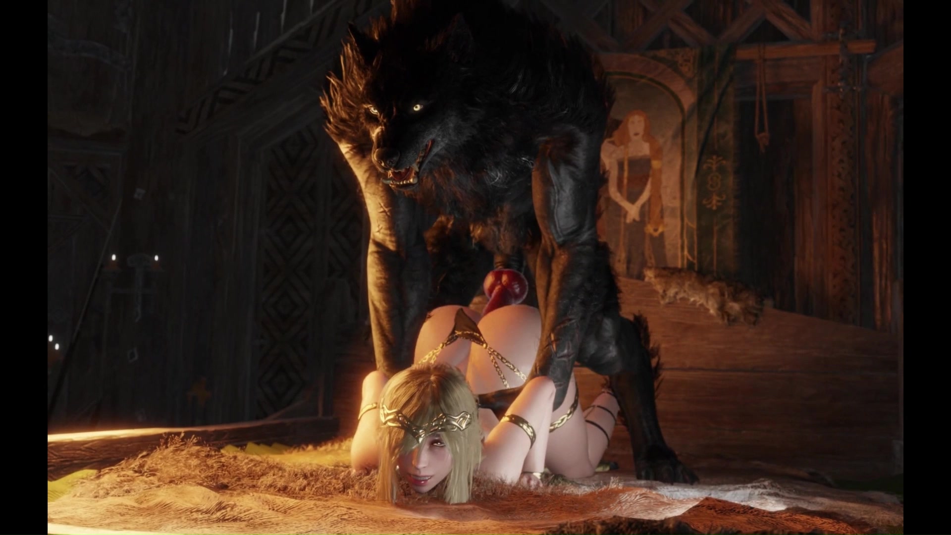 女王マリカは狼男と出会う