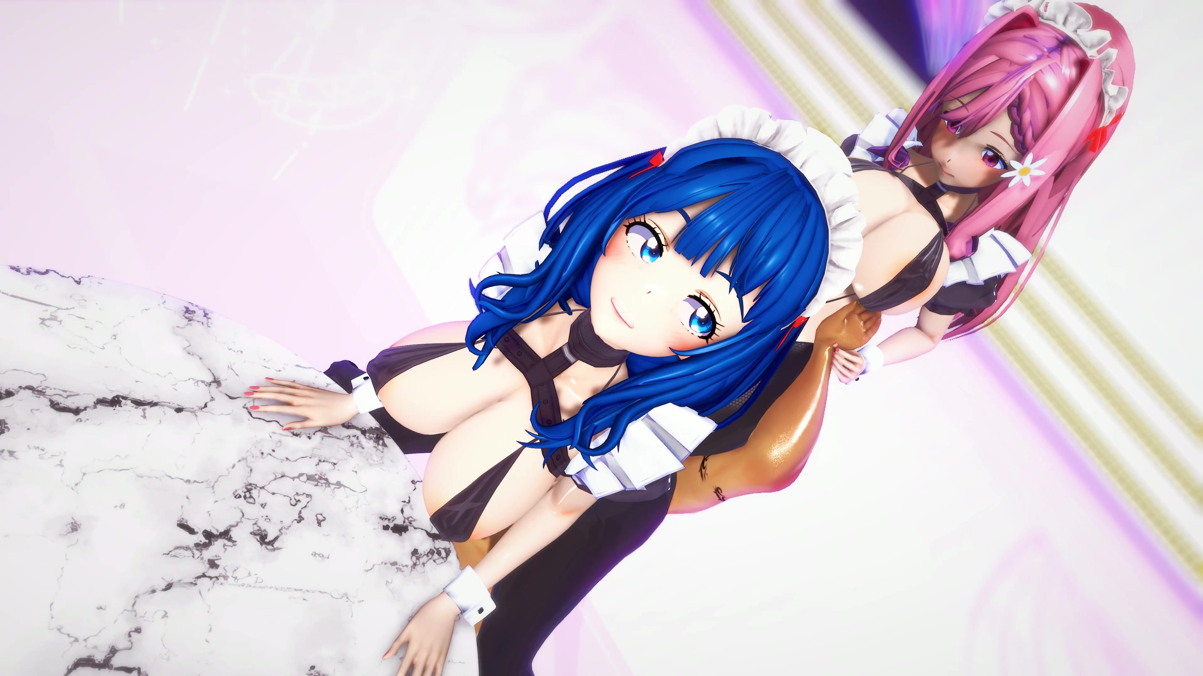 Danse sexuelle mmd en édition rose