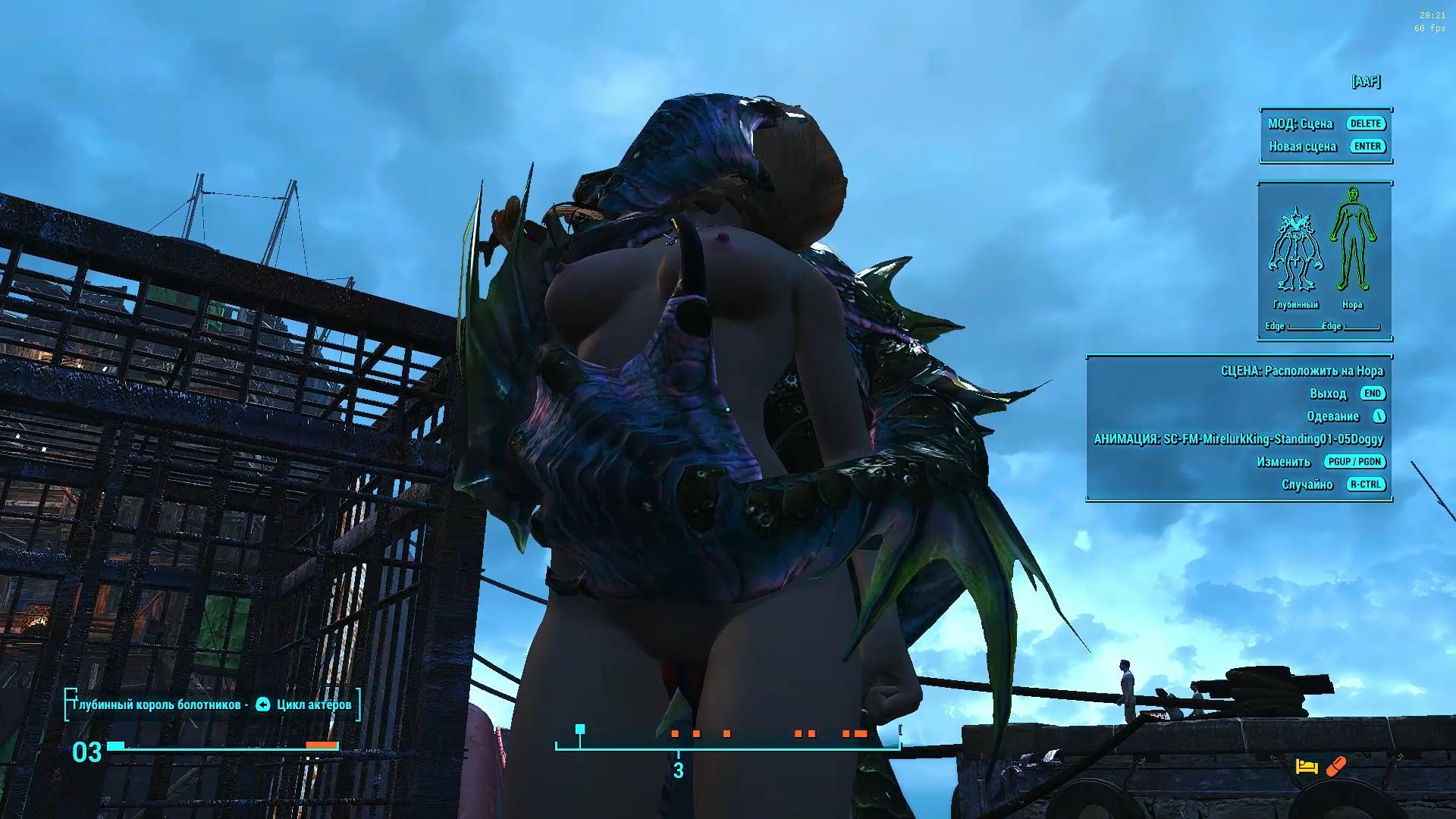 Jeune fille futanari aux tentacules chaude insémination