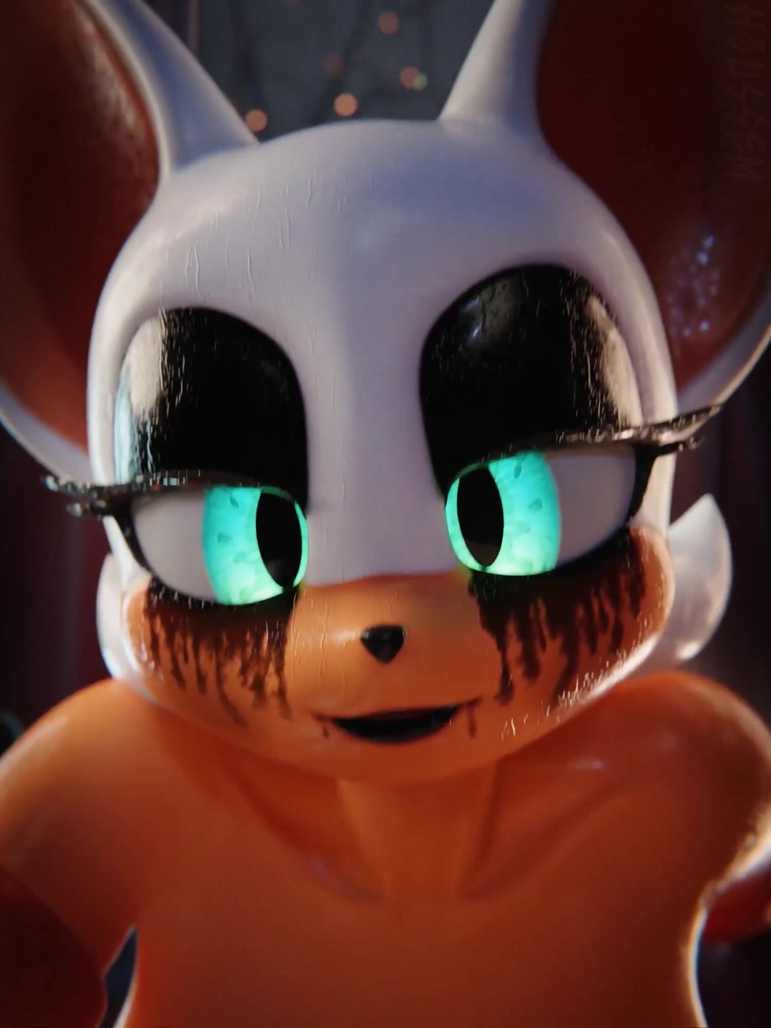 Rouges unartiges halloween mit tentakeln und futa