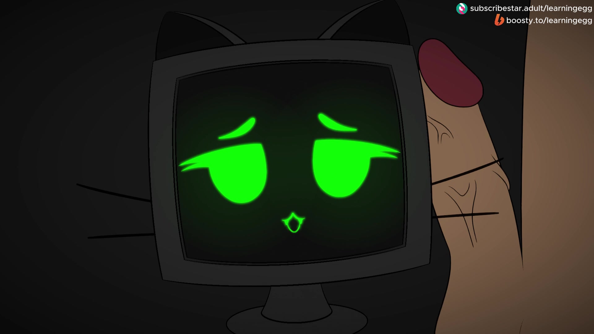 Robokitty petting: schoolgirl tentacle futanari ecchi